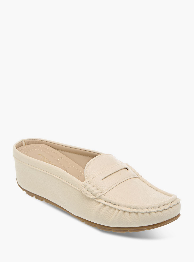 حذاء ميول مريح سهل الارتداء بتفاصيل مفرغة من فلورا بيلا-women-shoes-heels-image-2