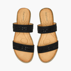صندل سلايد مرصّع للنساء من لو كونفورت-women-shoes-flats-image-1
