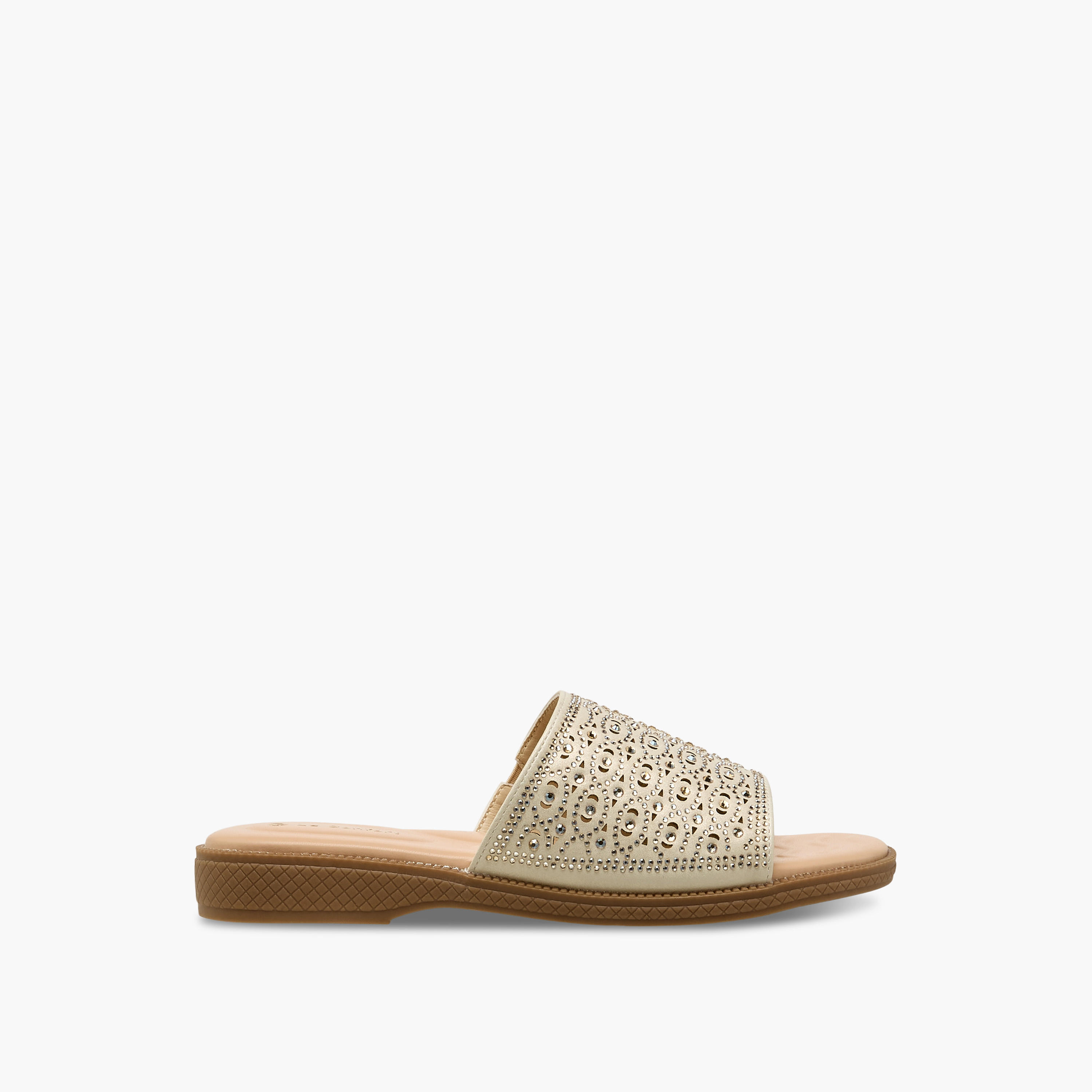صندل مزين ومثقب سهل الارتداء للنساء من لو كونفورت-women-shoes-flats-sandals-image-3