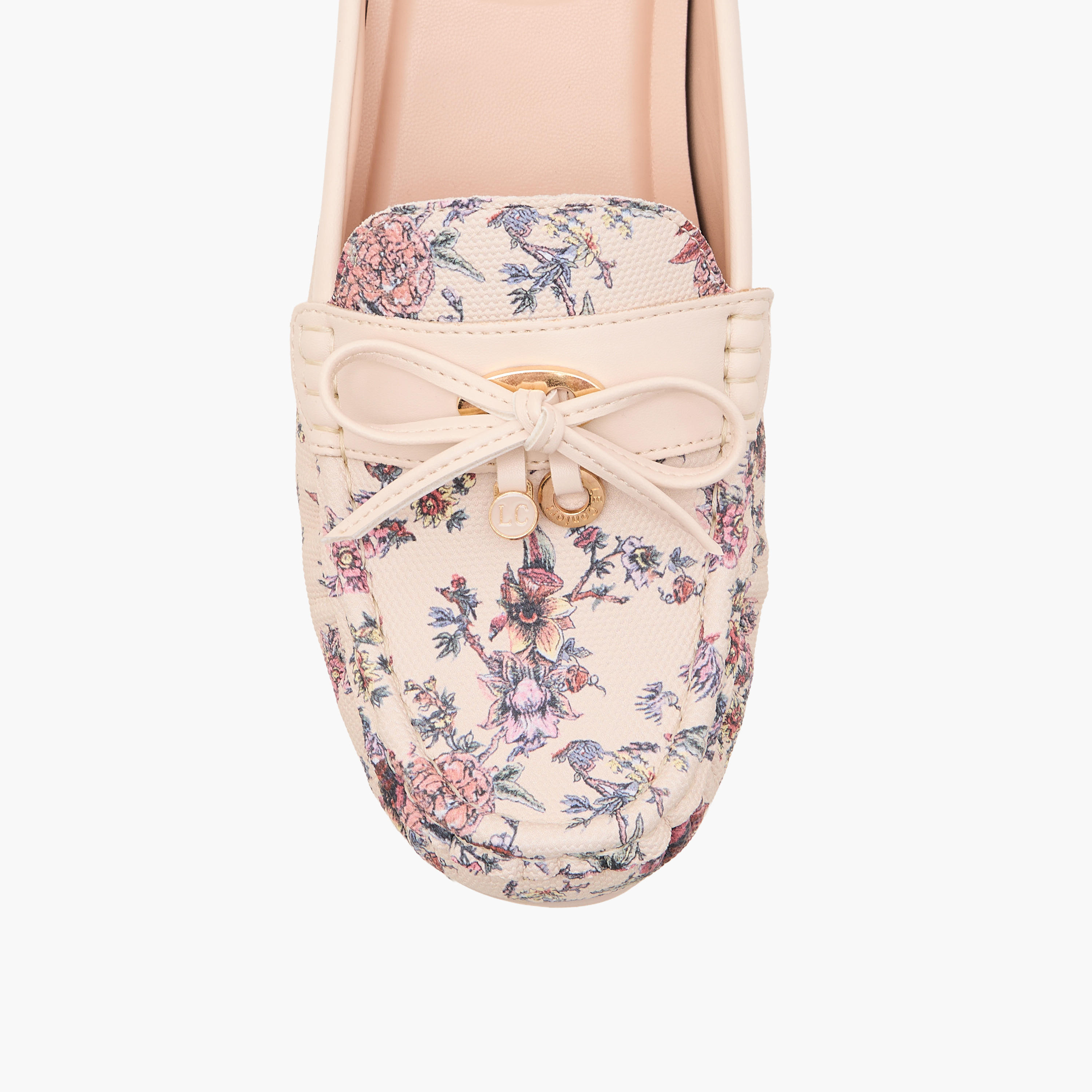 حذاء ميول بكعب ويدج للنساء من لو كونفورت-women-shoes-flats-mules-image-4