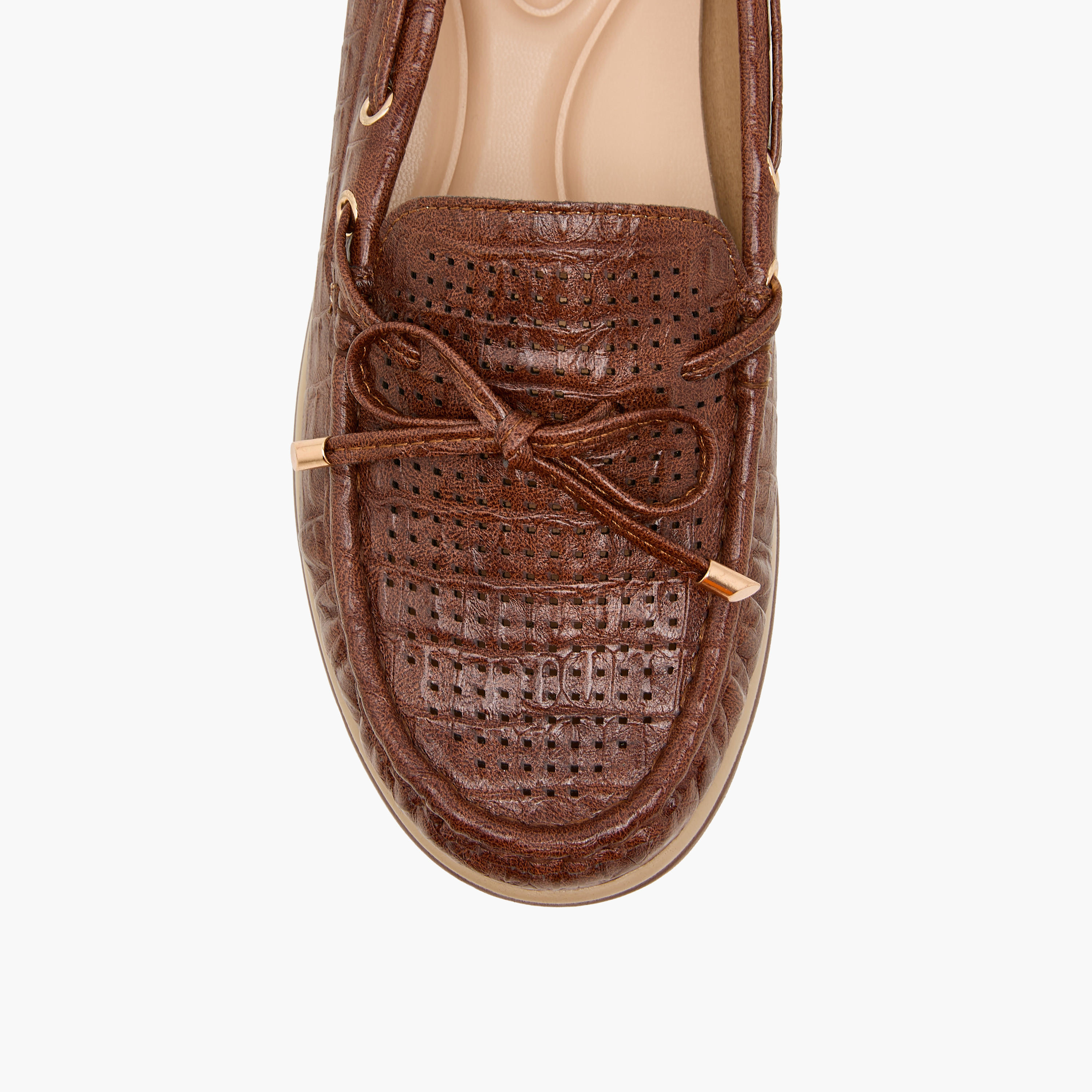 Le Confort Women Perforated Loafers-women-shoes-loafersandmoccasins-image-4