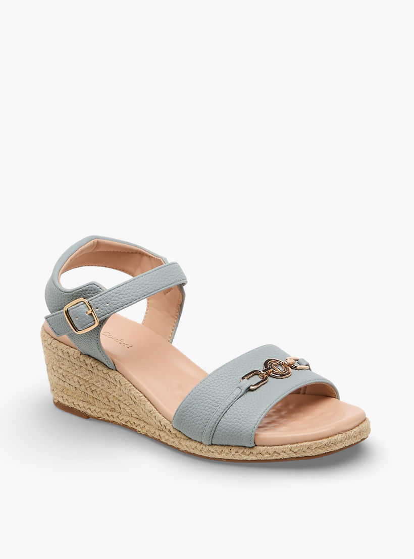 صندل بكعب ويدج للنساء من لو كونفورت-women-shoes-sandals-heeled-image-2
