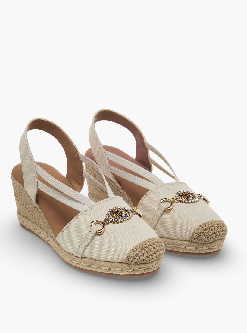 صندل اسبادريل بحزام خلفي وكعب ويدج للنساء من بيبرمينت-women-shoes-sandals-heeled-image-1