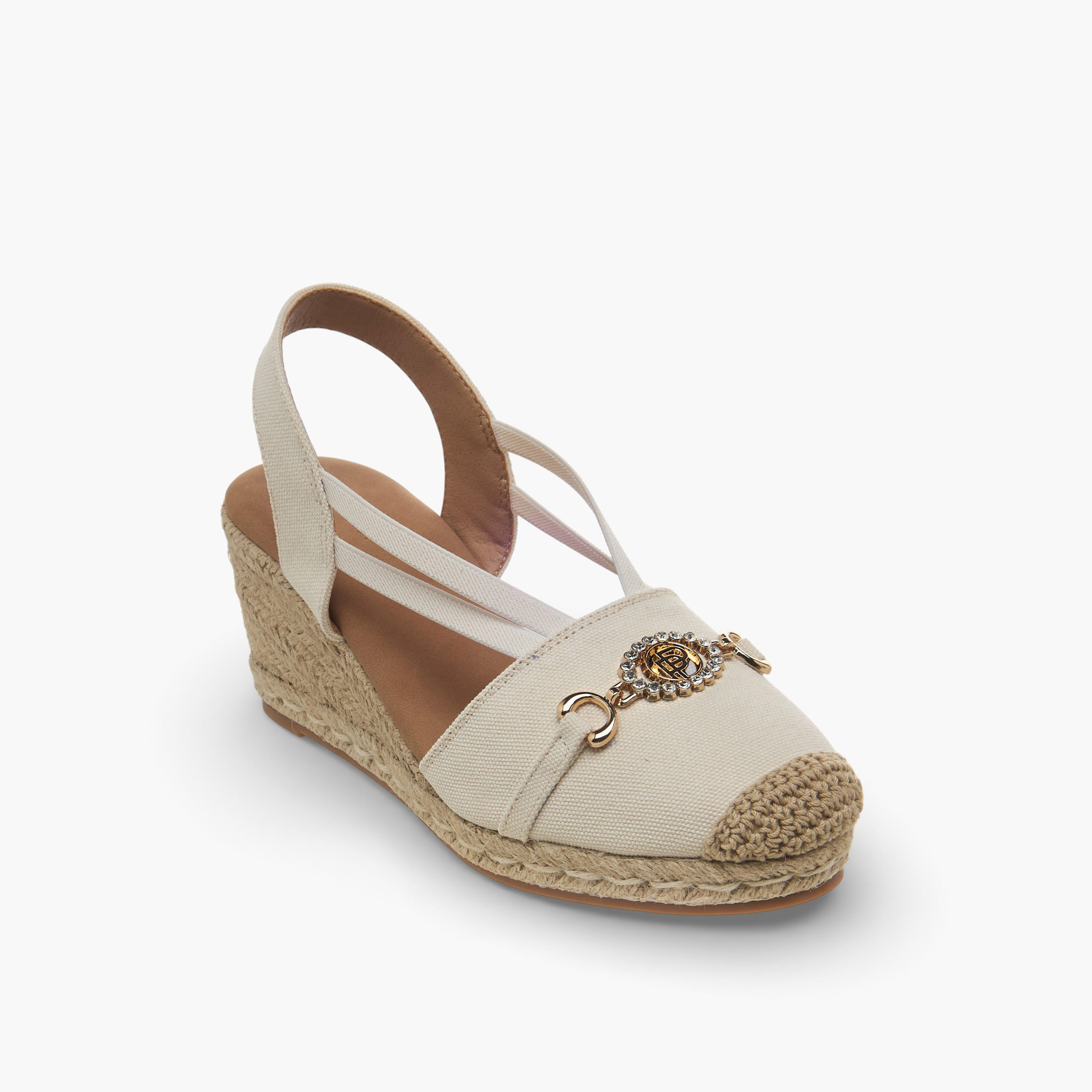 صندل اسبادريل بحزام خلفي وكعب ويدج للنساء من بيبرمينت-women-shoes-sandals-heeled-image-2
