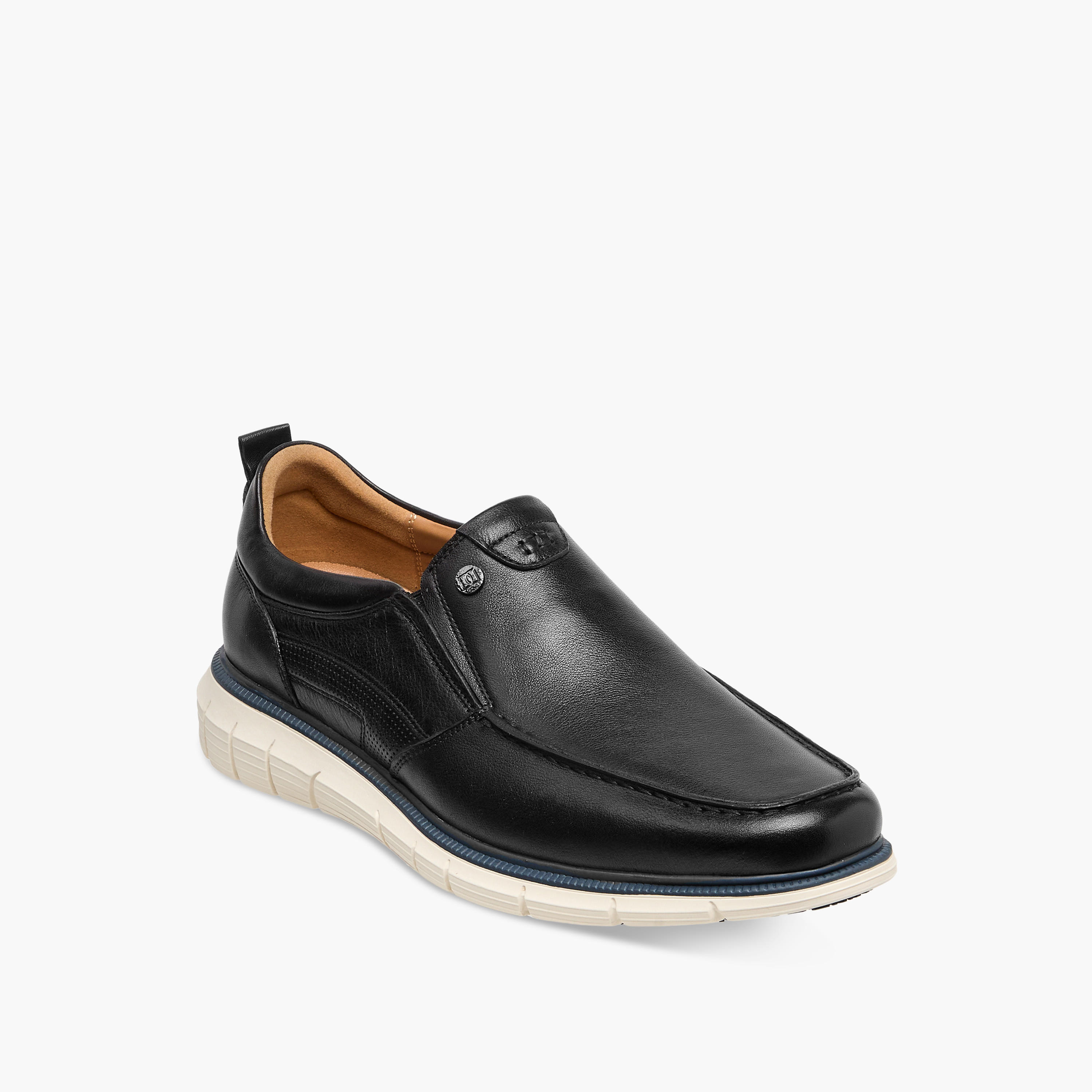 Duchini Men Genuine Leather Slip-On Loafers-men-shoes-loafersandmoccasins-image-2