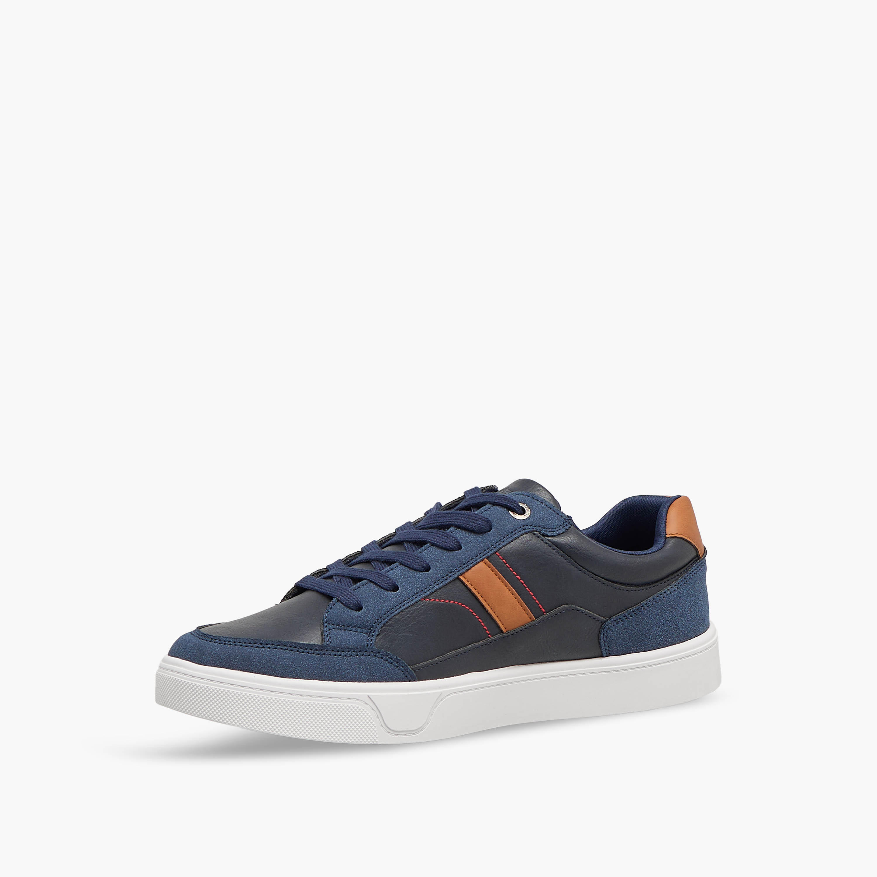 حذاء سنيكرز طول الكاحل برباط للرجال من لي كوبر-men-shoes-sneakers-image-4