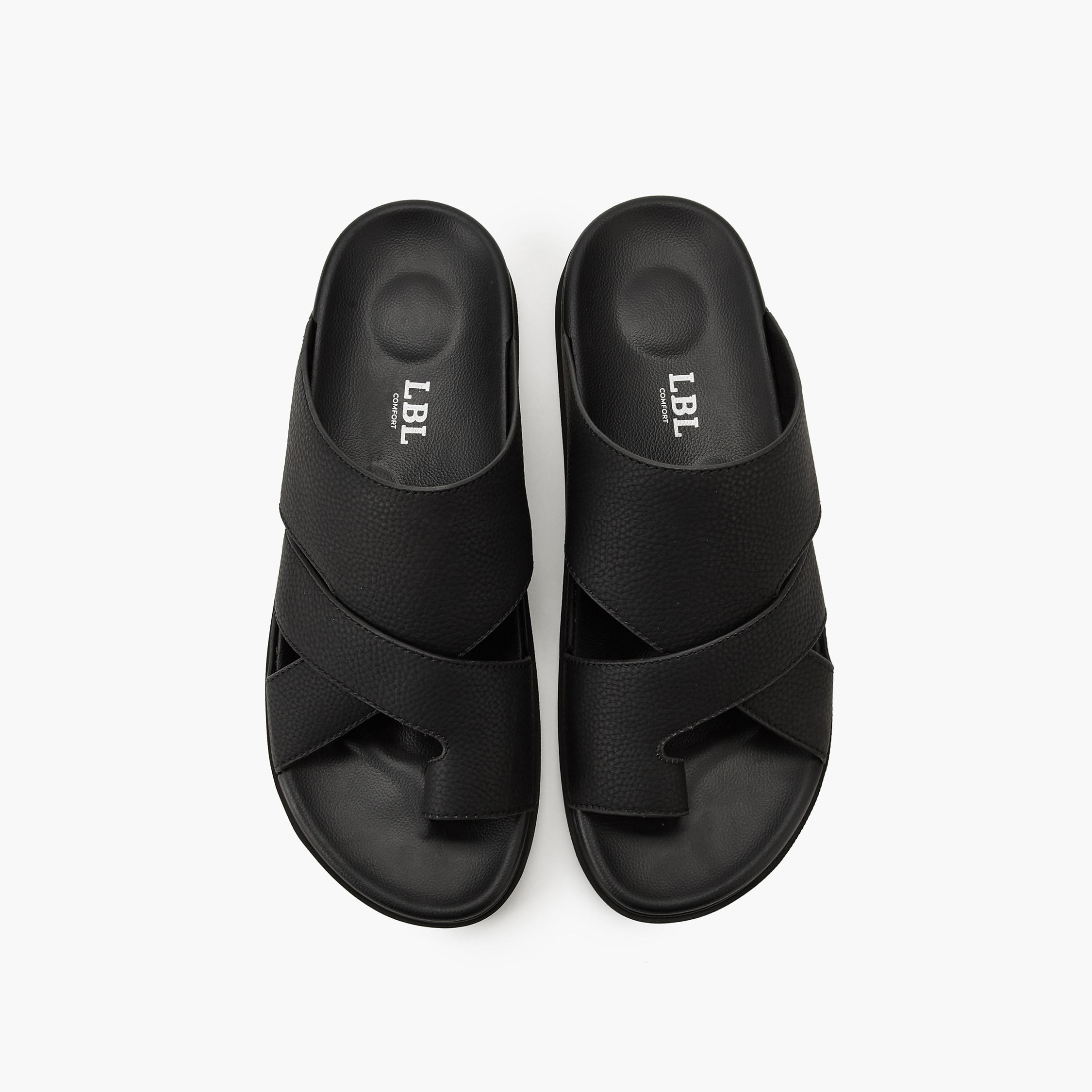 صندل مريح سهل الارتداء للرجال من أل بي أل من شو إكسبريس-men-shoes-sandals-image-1