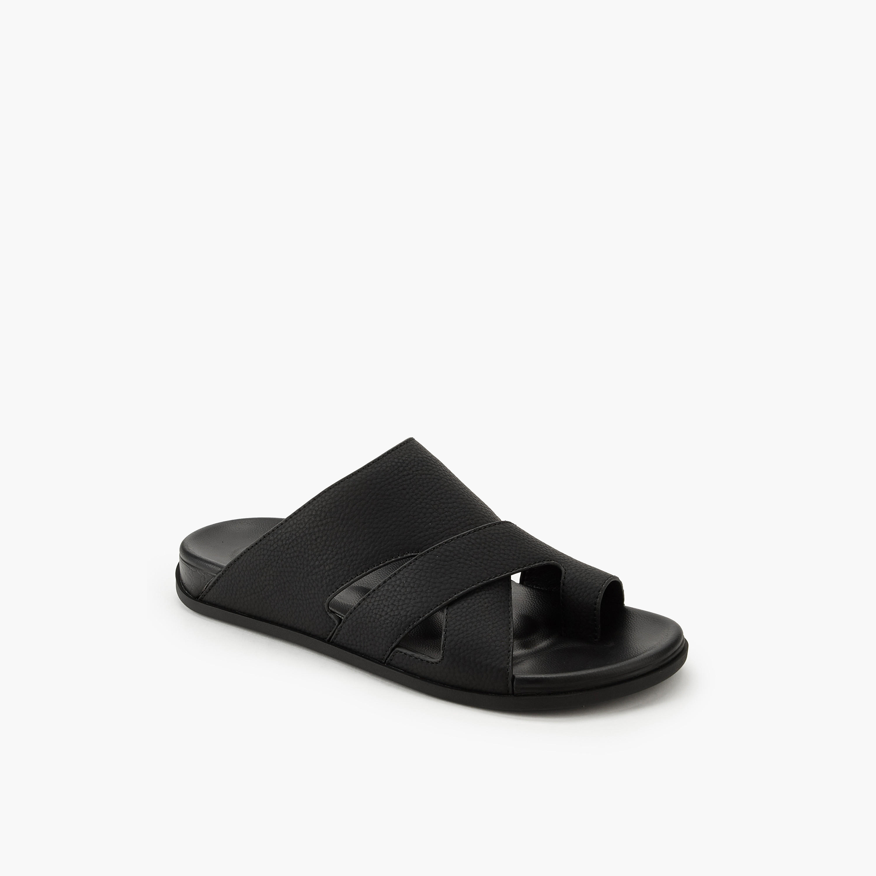 صندل مريح سهل الارتداء للرجال من أل بي أل من شو إكسبريس-men-shoes-sandals-image-2