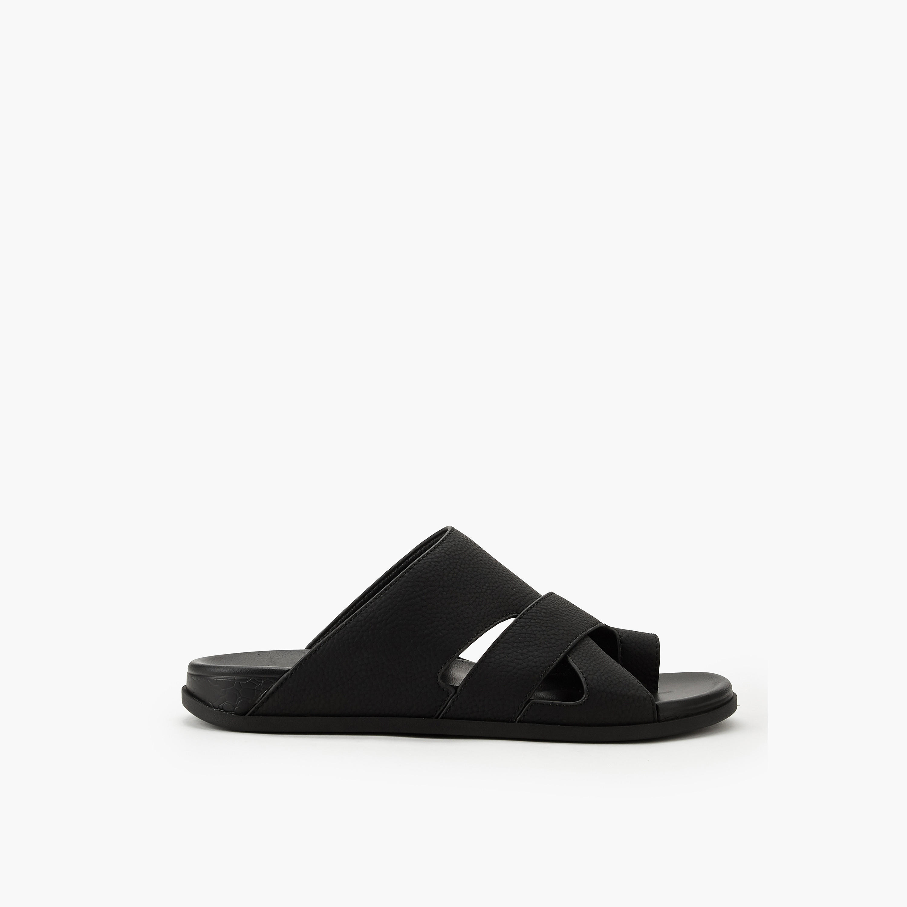 صندل مريح سهل الارتداء للرجال من أل بي أل من شو إكسبريس-men-shoes-sandals-image-3