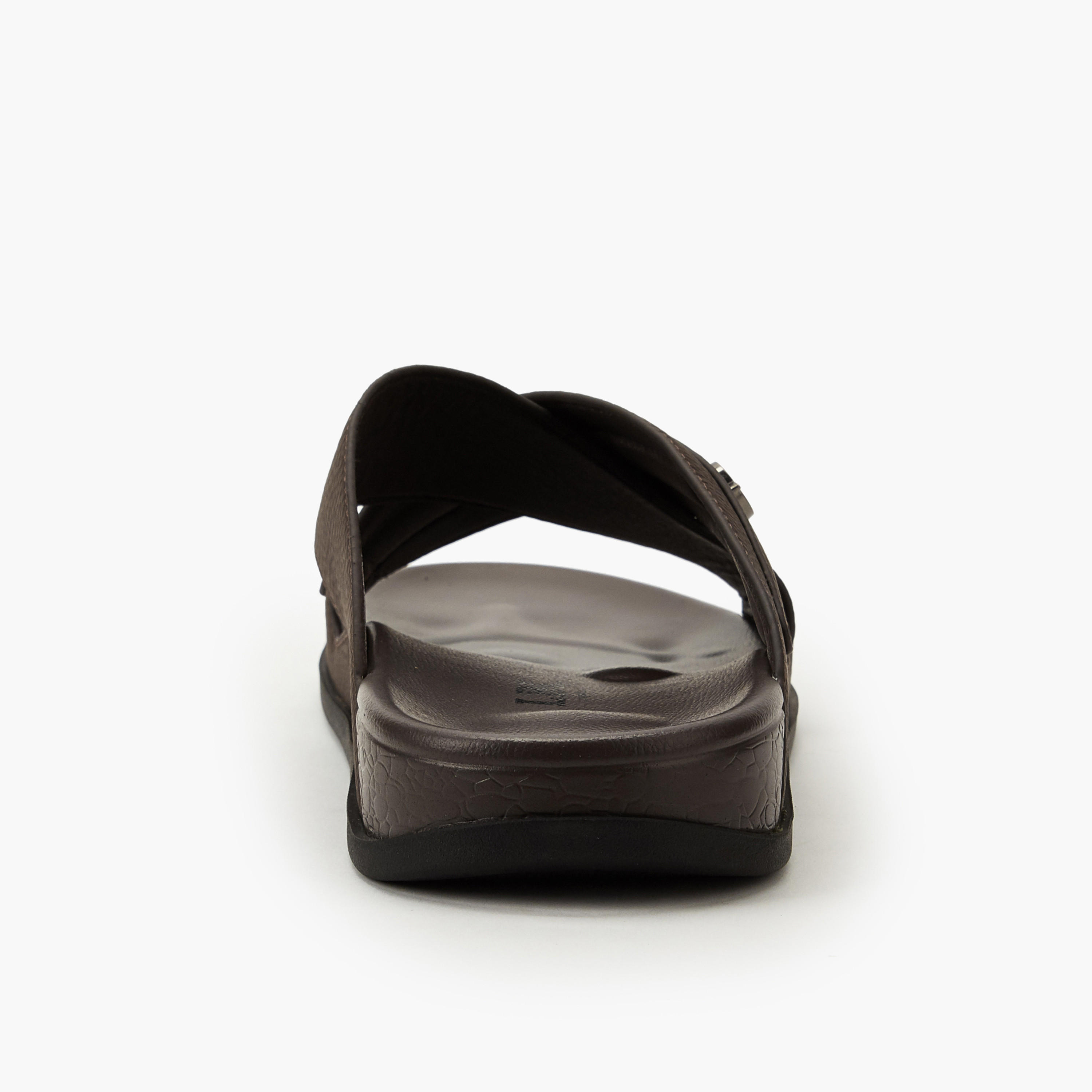 صندل بأحزمة متقاطعة سهل الارتداء للرجال من إل بي إل من شوإكسبريس-men-shoes-sandals-image-5