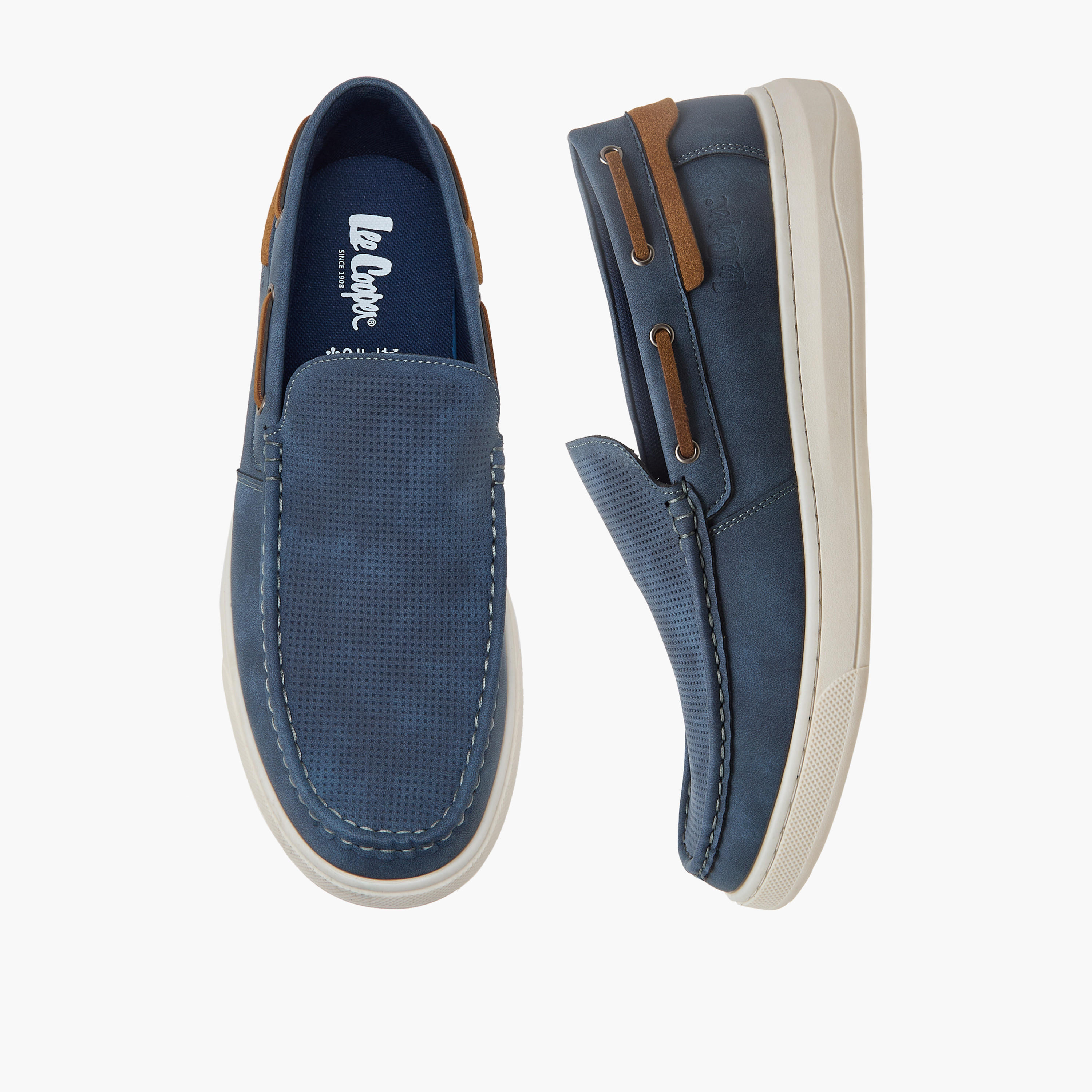حذاء مثقب سهل الارتداء للرجال من لي كوبر-men-shoes-loafersandmoccasins-image-1