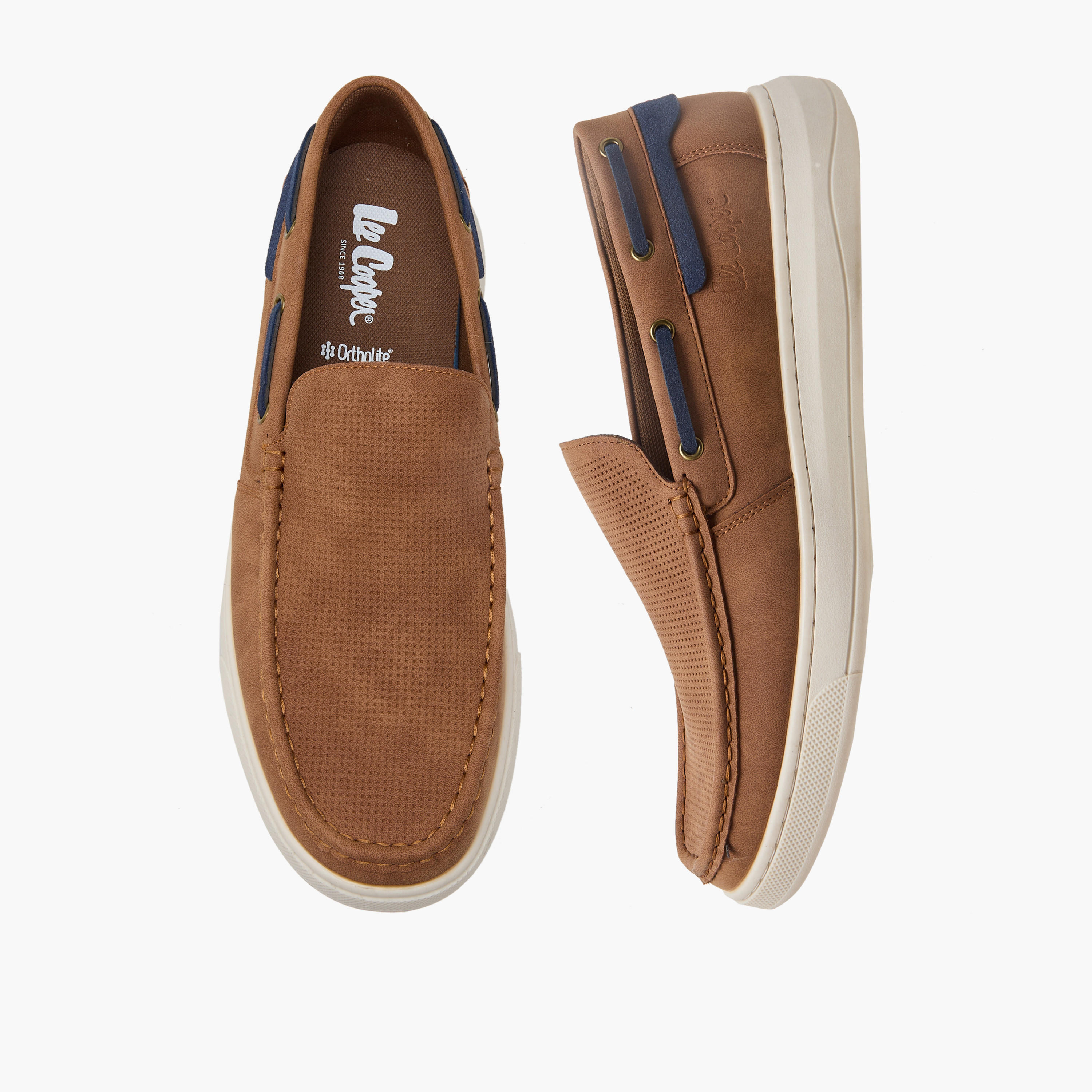 حذاء مثقب سهل الارتداء للرجال من لي كوبر-men-shoes-loafersandmoccasins-image-1