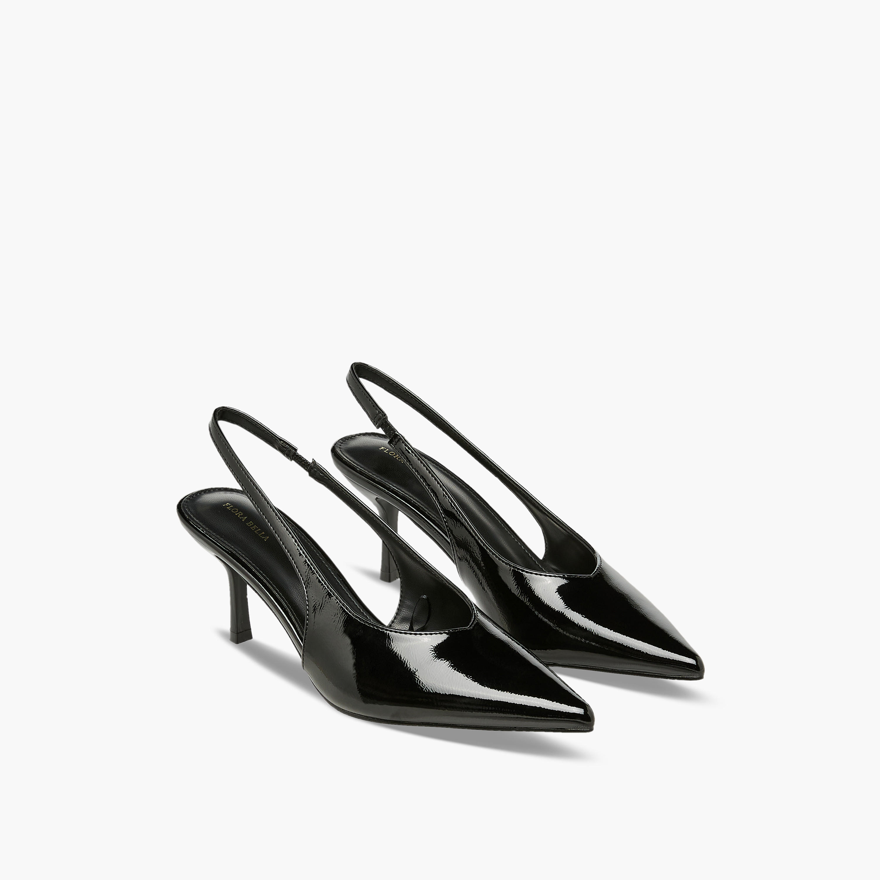 حذاء بارز الملمس بمقدمة مدببة وحزام خلفي من فلورا بيلا-women-shoes-heels-image-1