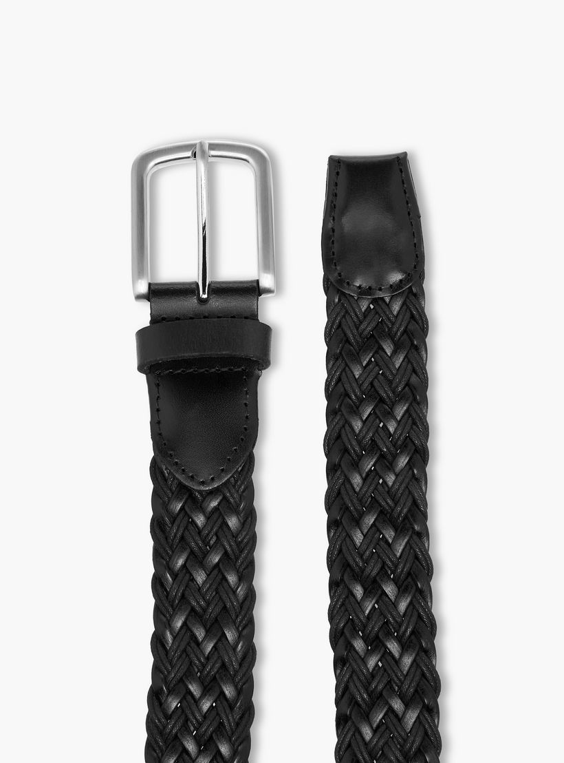 Lee Cooper Braided Belt with Pin Buckle Closure-men-beltsandwallets-belts-image-3