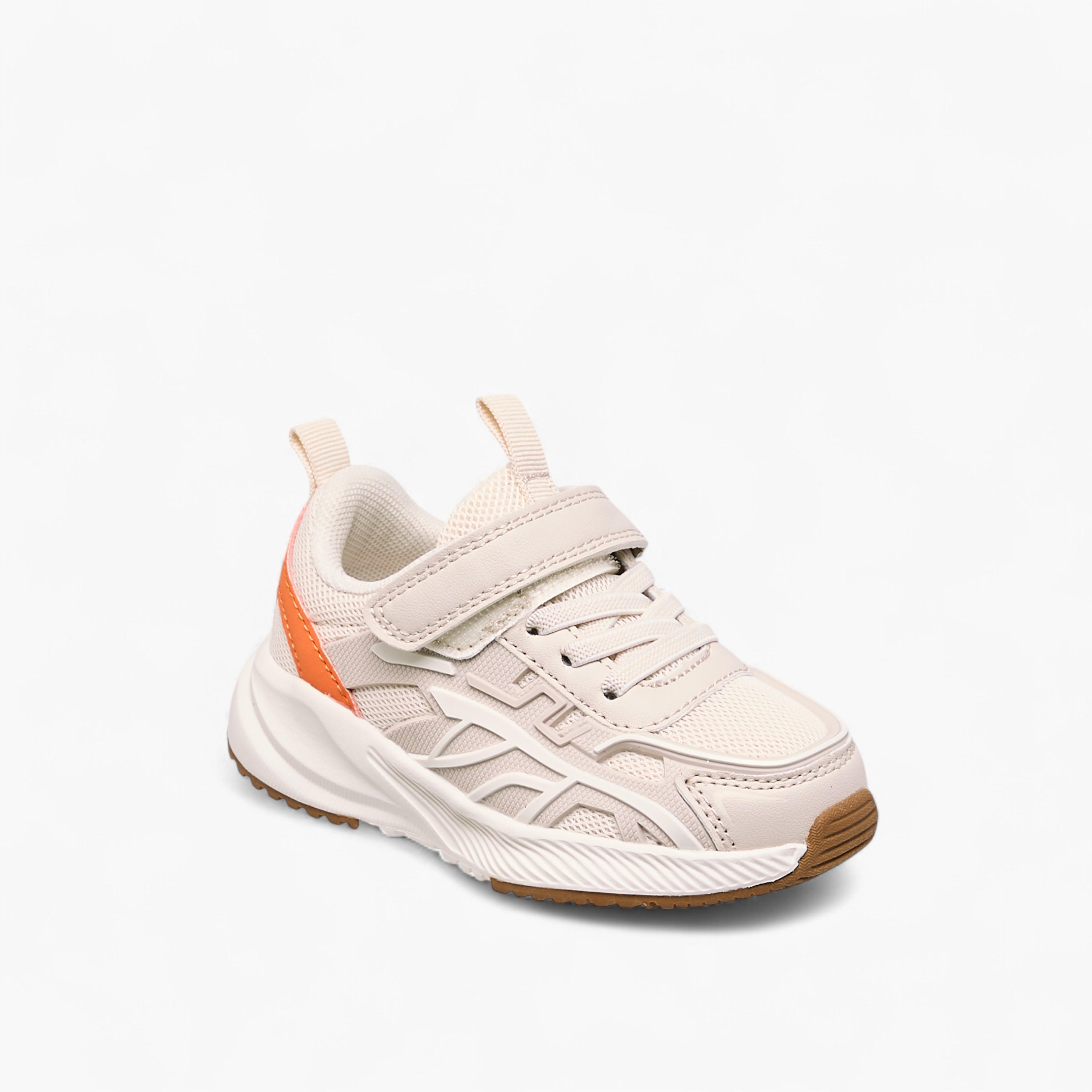 Juniors Panelled Sneakers with Hook and Loop Closure-boys-shoes-sneakers-image-2