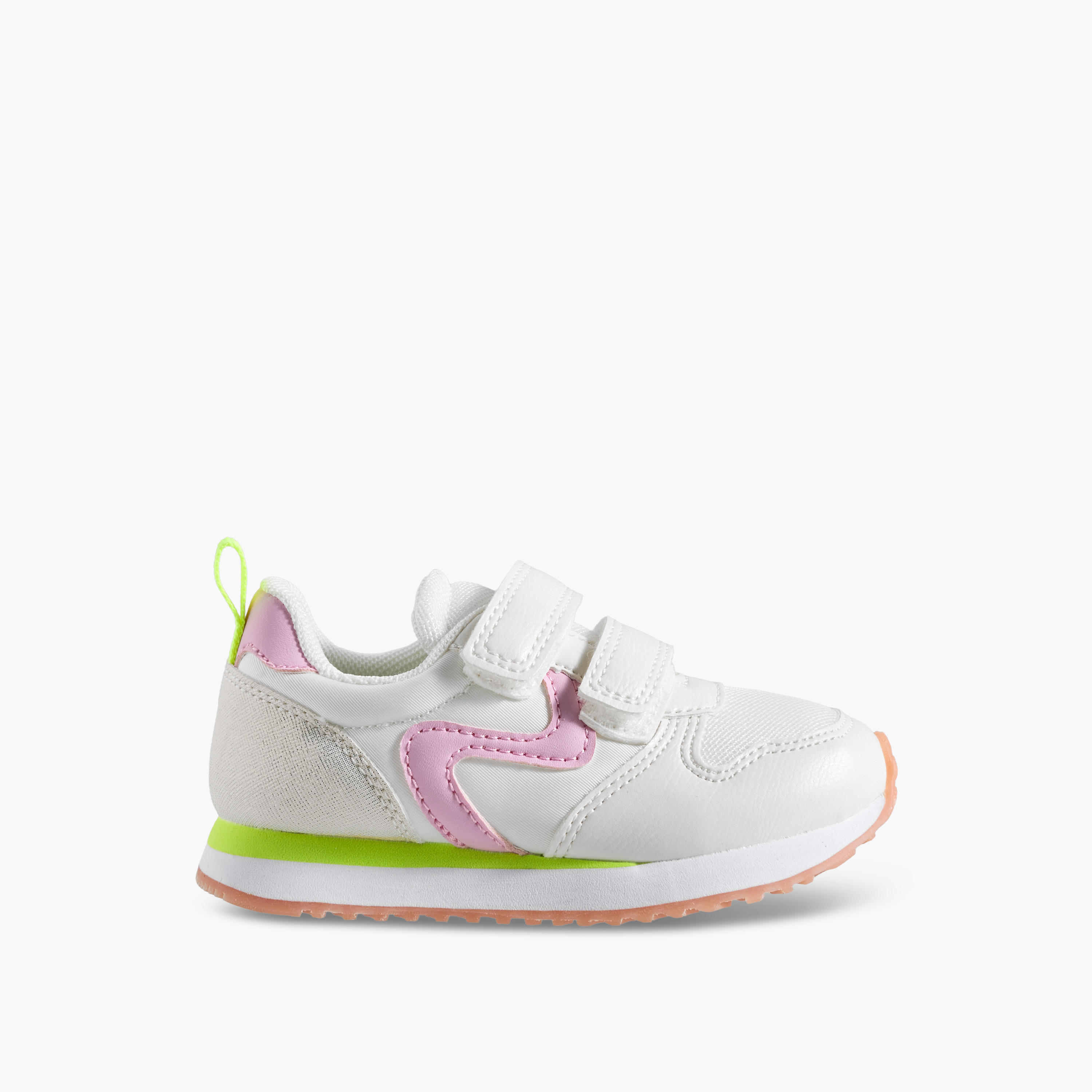 حذاء سنيكرز بشريط إغلاق لاصق للبنات من جونيورز-girls-shoes-sneakers-image-3