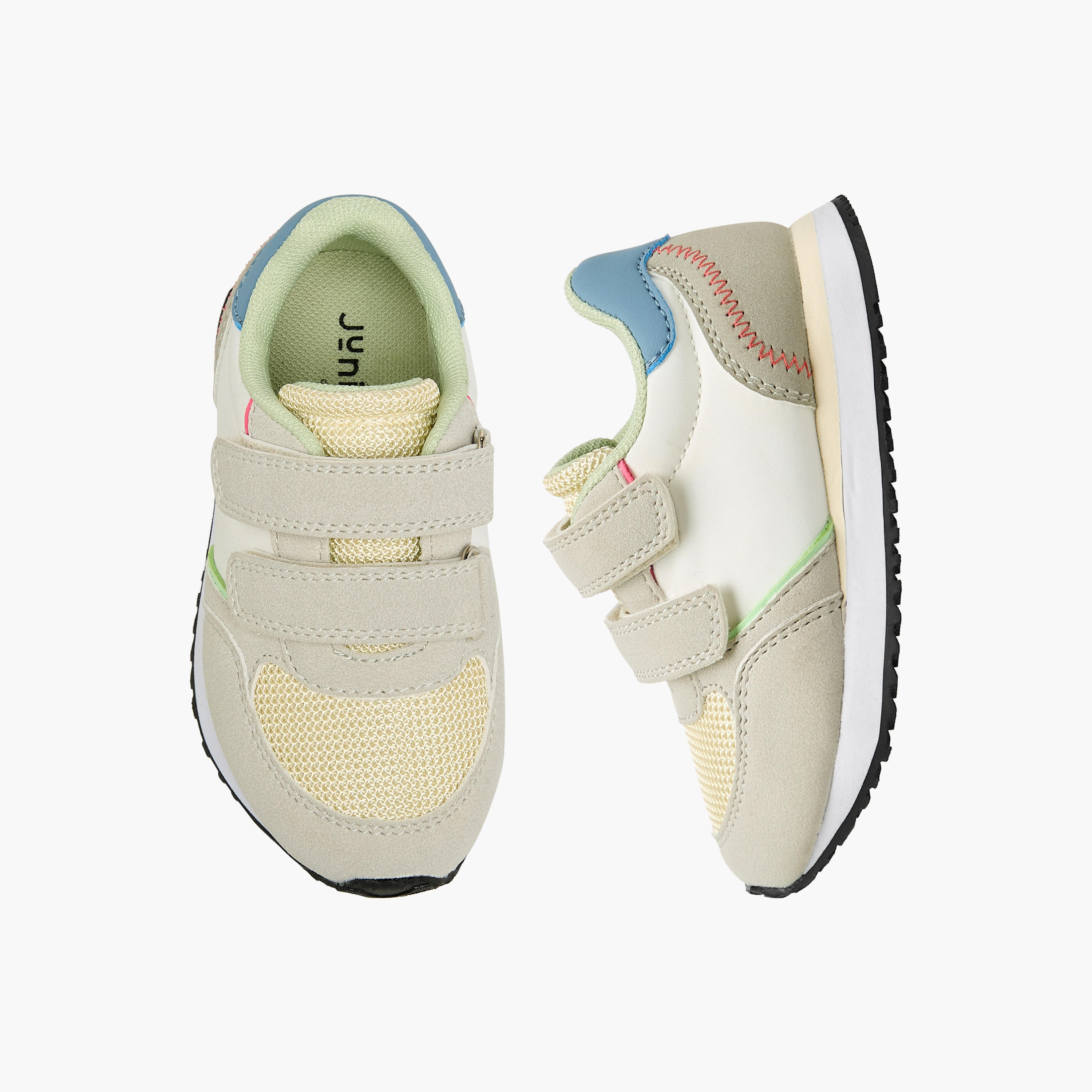 Juniors Girls Hook & Loop Ankle Sneakers-girls-shoes-sneakers-image-1