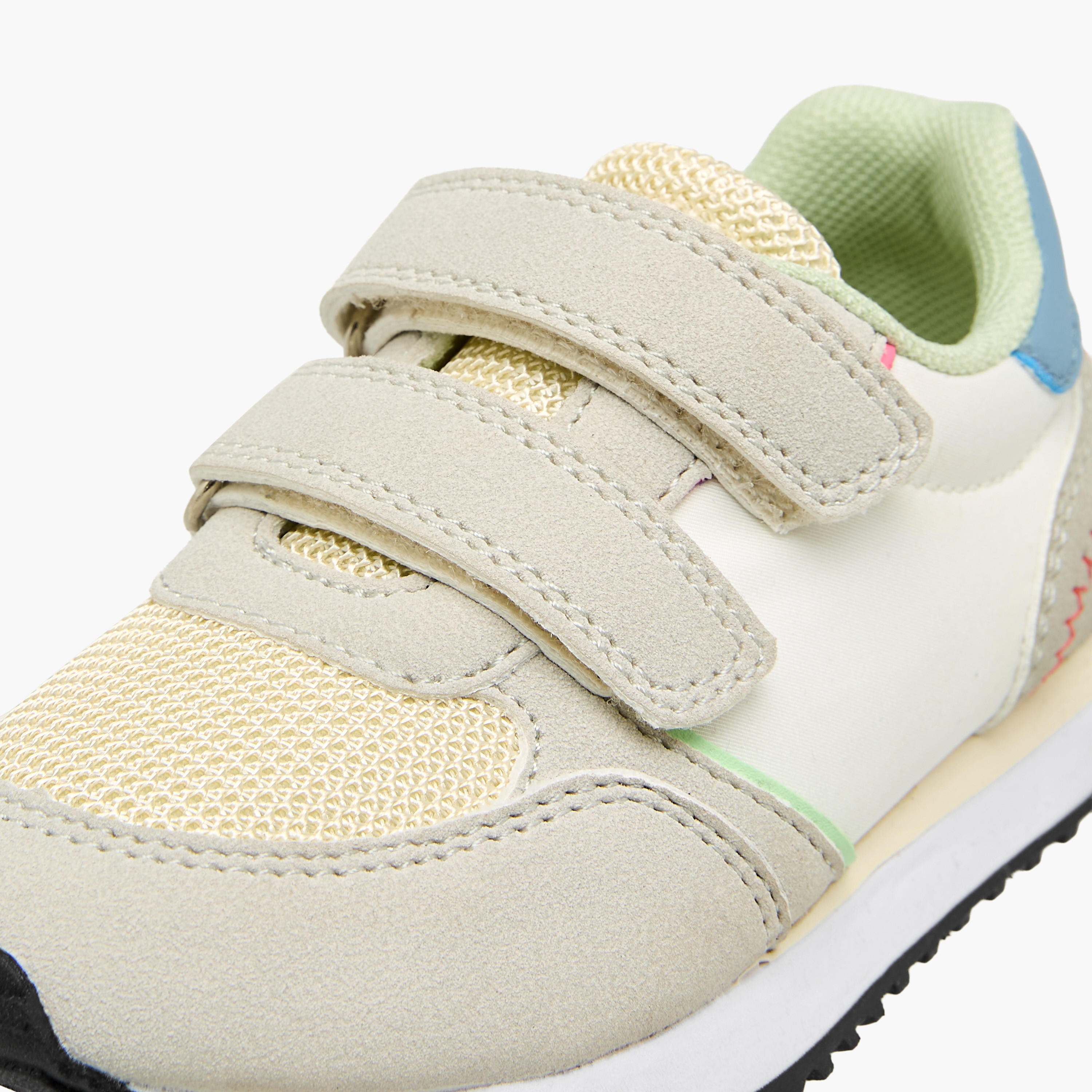 Juniors Girls Hook & Loop Ankle Sneakers-girls-shoes-sneakers-image-4