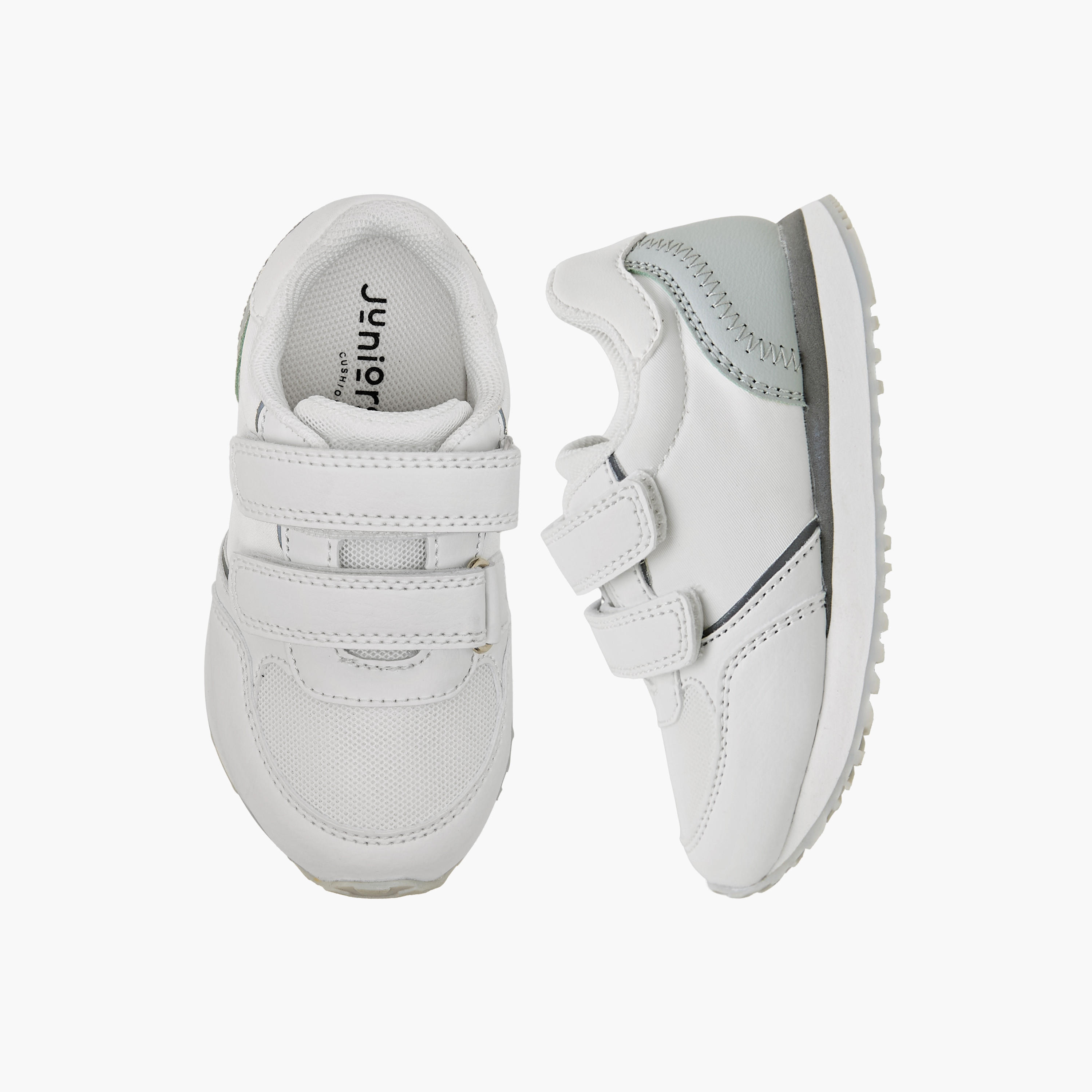 Juniors Boys Hook & Loop Sneakers-boys-shoes-sneakers-image-1