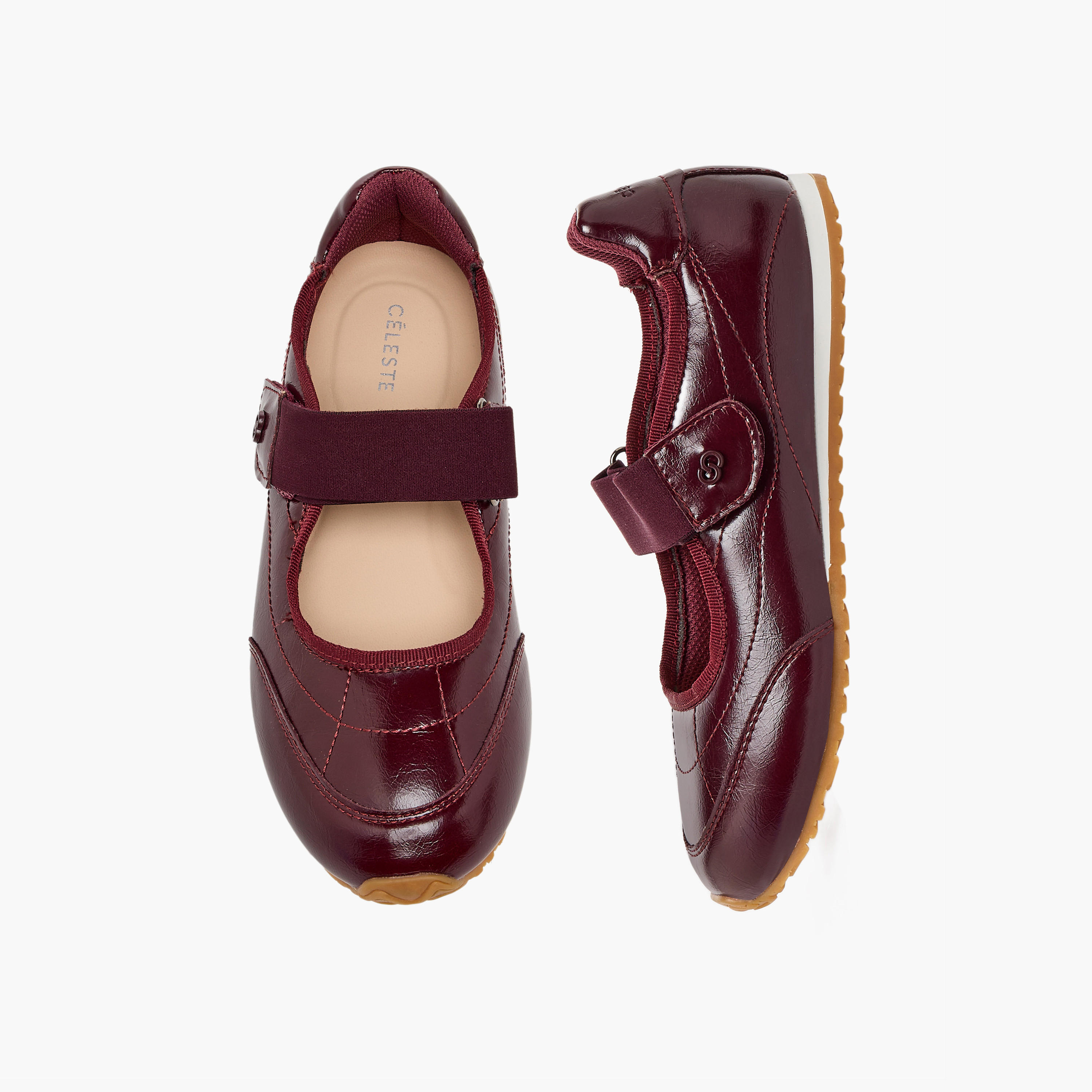 حذاء سنيكرز ماري جين بشريط إغلاق للنساء من سيلست-women-shoes-ballerinas-image-1
