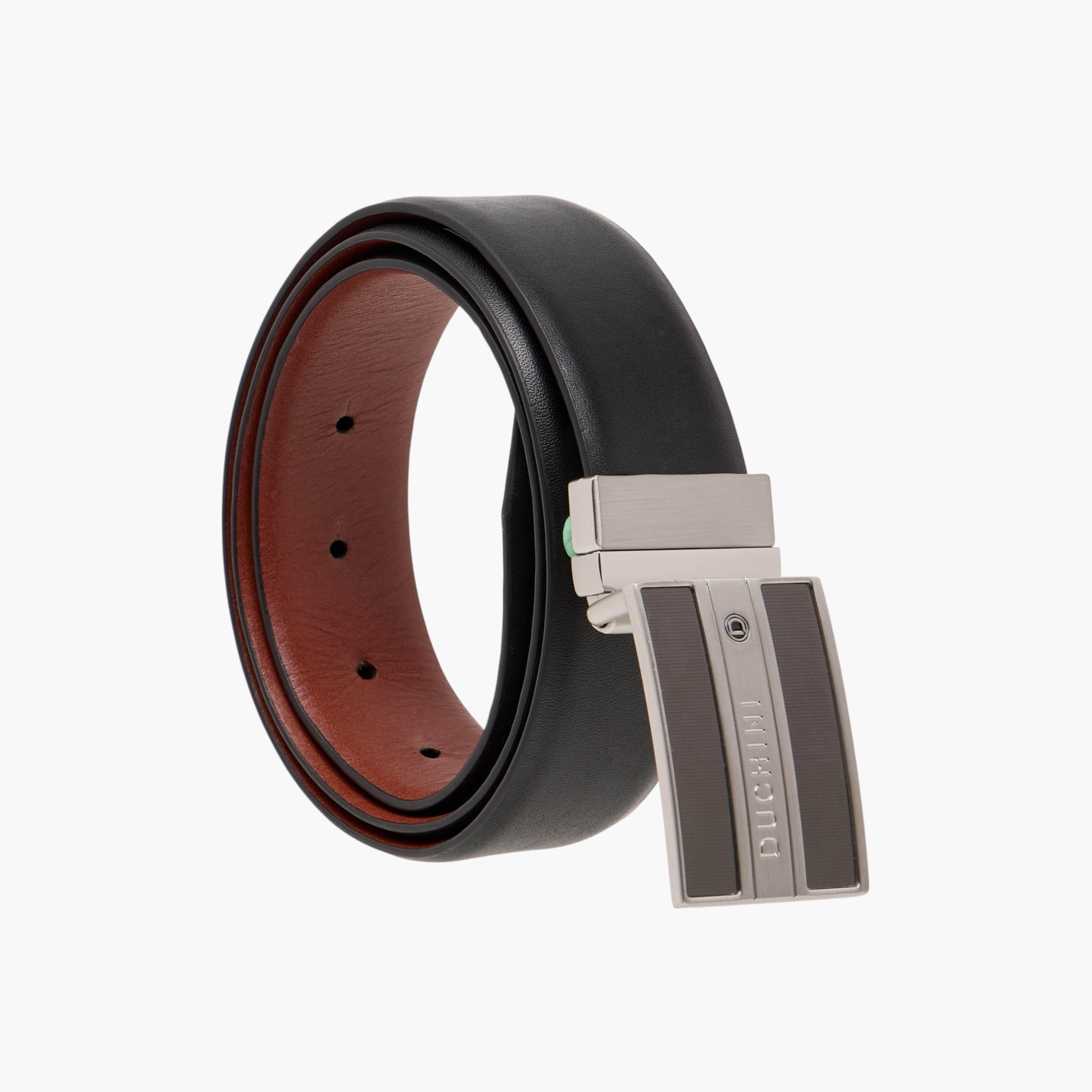 Duchini Solid Belt with Auto Lock Buckle Closure-men-beltsandwallets-belts-image-1