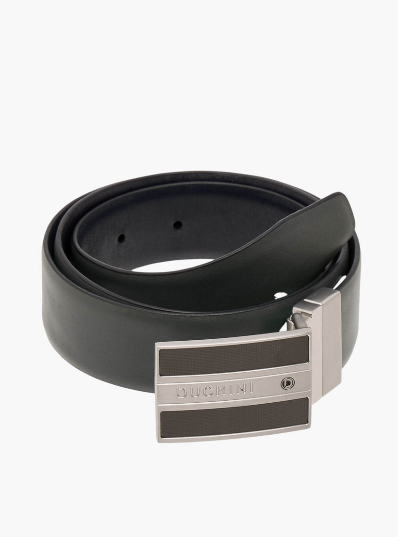 حزام سادة بإبزيم إغلاق من دوتشيني-men-beltsandwallets-belts-image-2