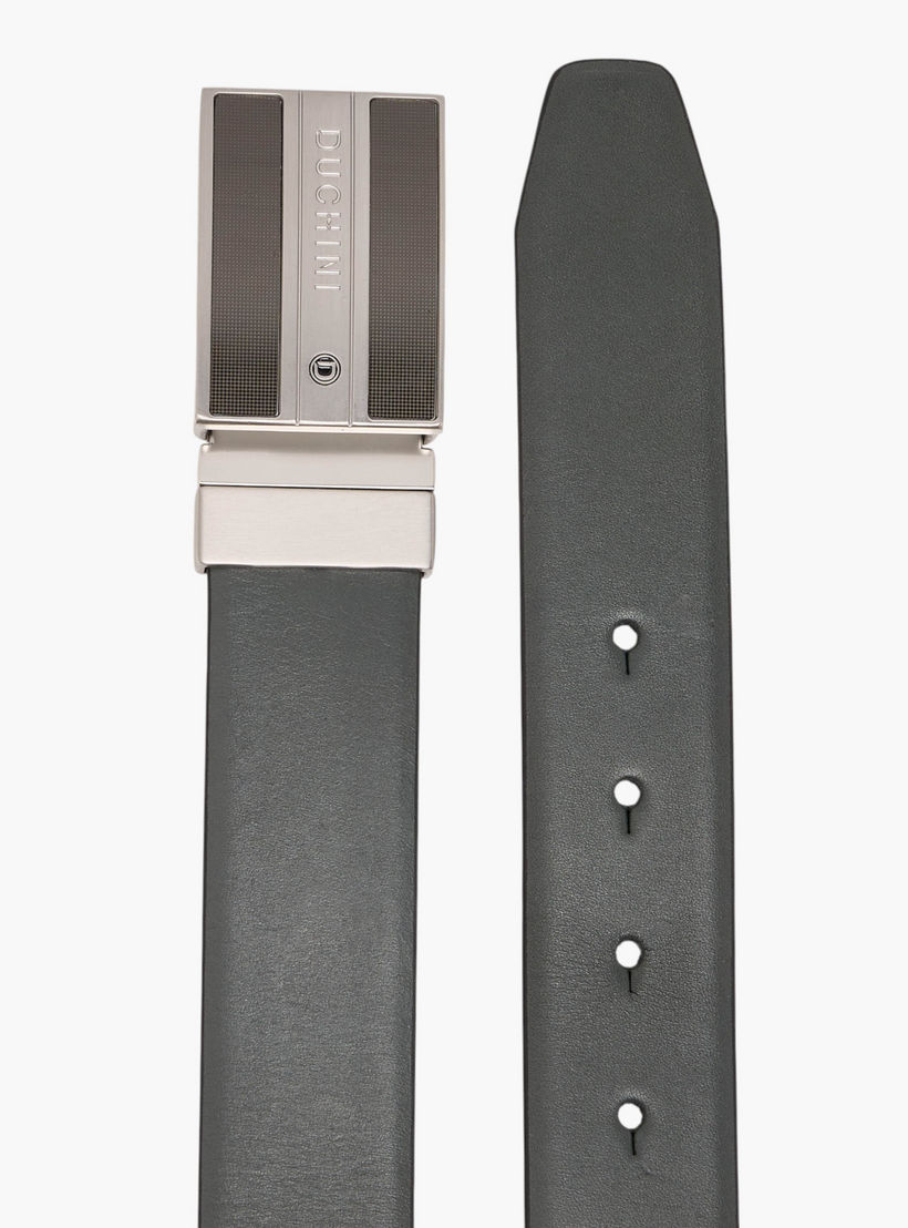 حزام سادة بإبزيم إغلاق من دوتشيني-men-beltsandwallets-belts-image-3