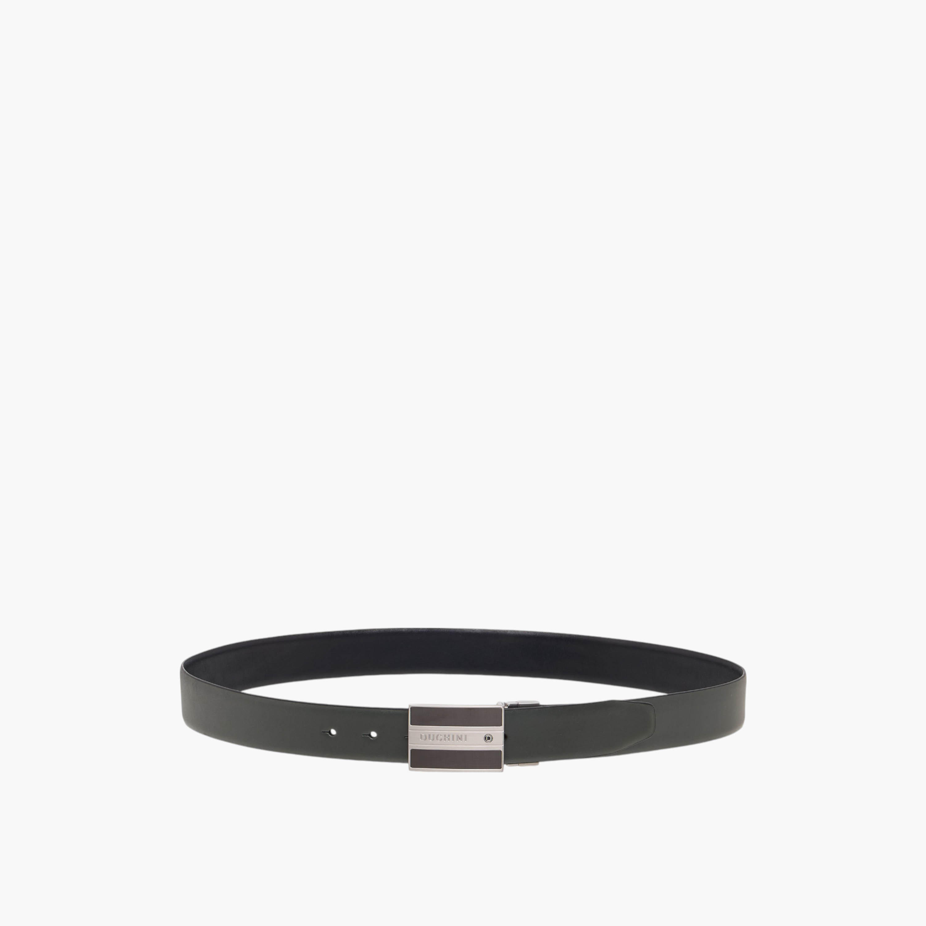 حزام سادة بإبزيم إغلاق من دوتشيني-men-beltsandwallets-belts-image-4