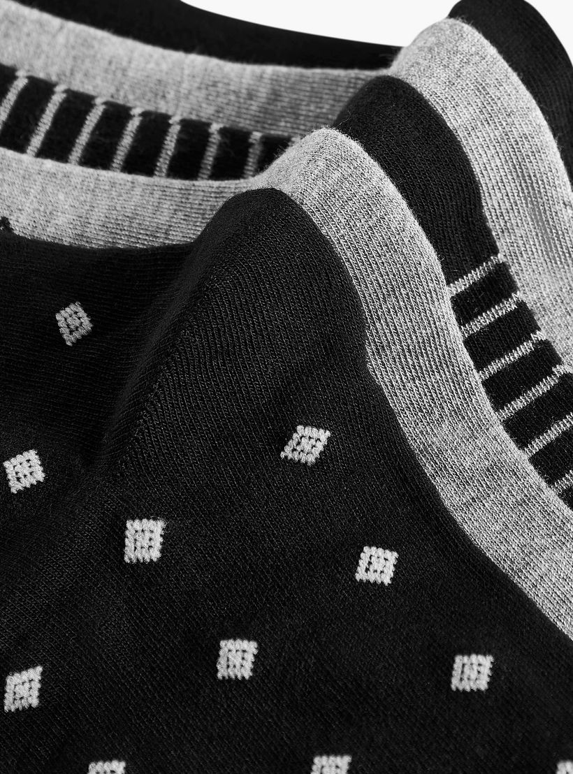 Duchini Men Socks Crew Length - Set of 5-men-socks-image-4