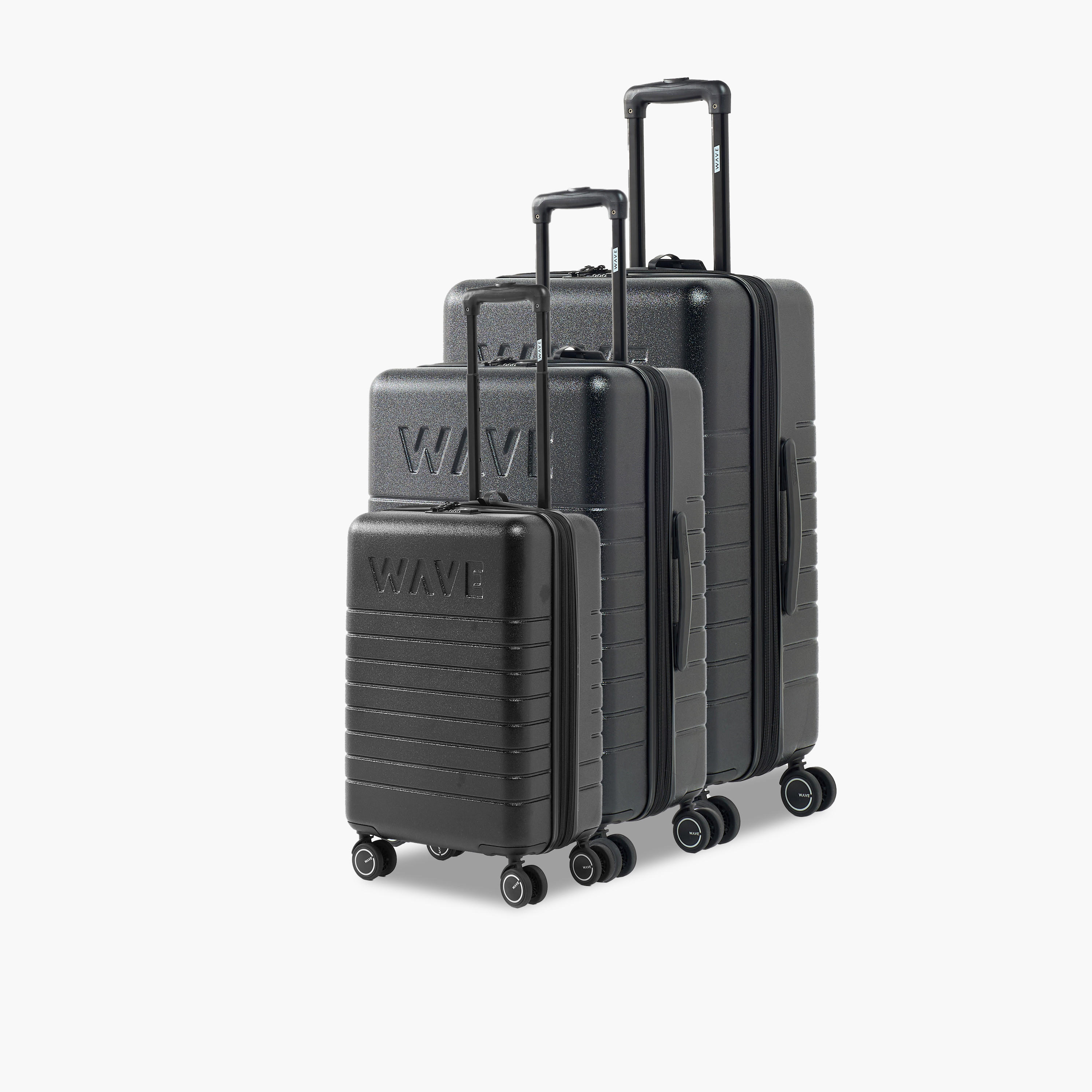 WAVE Textured Hardcase Luggage Trolley with Retractable Handle - 28 inches Check-In Bag-travel-luggagesandbags-luggage-image-10