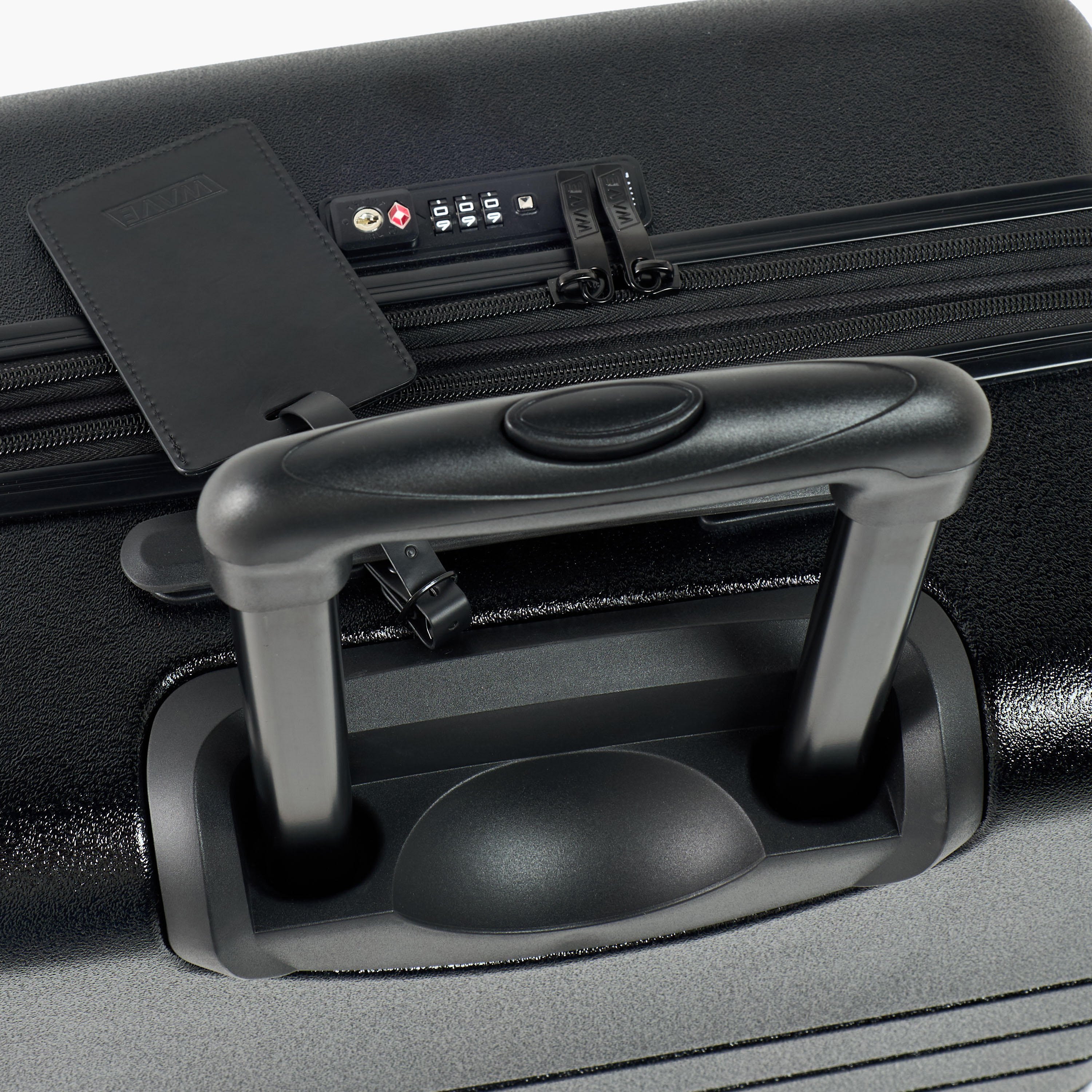 WAVE Textured Hardcase Luggage Trolley with Retractable Handle - 28 inches Check-In Bag-travel-luggagesandbags-luggage-image-6