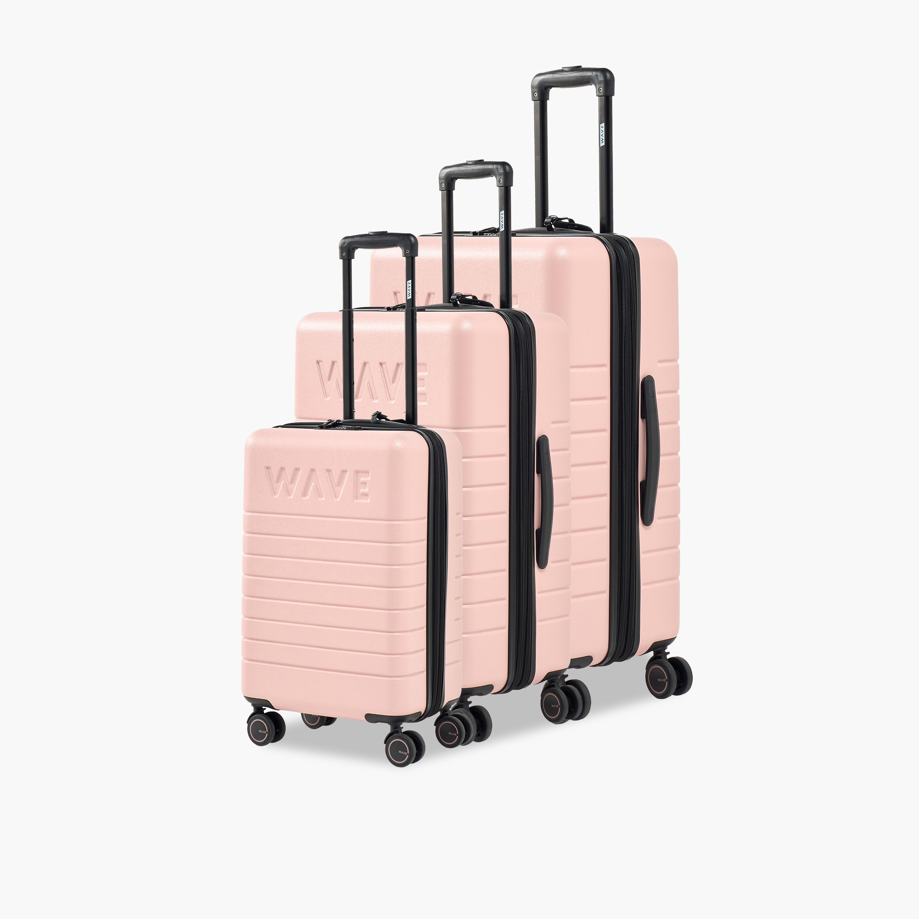 WAVE Textured Hardcase Luggage Trolley with Retractable Handle - 28 inches Check-In Bag-travel-luggagesandbags-luggage-image-10
