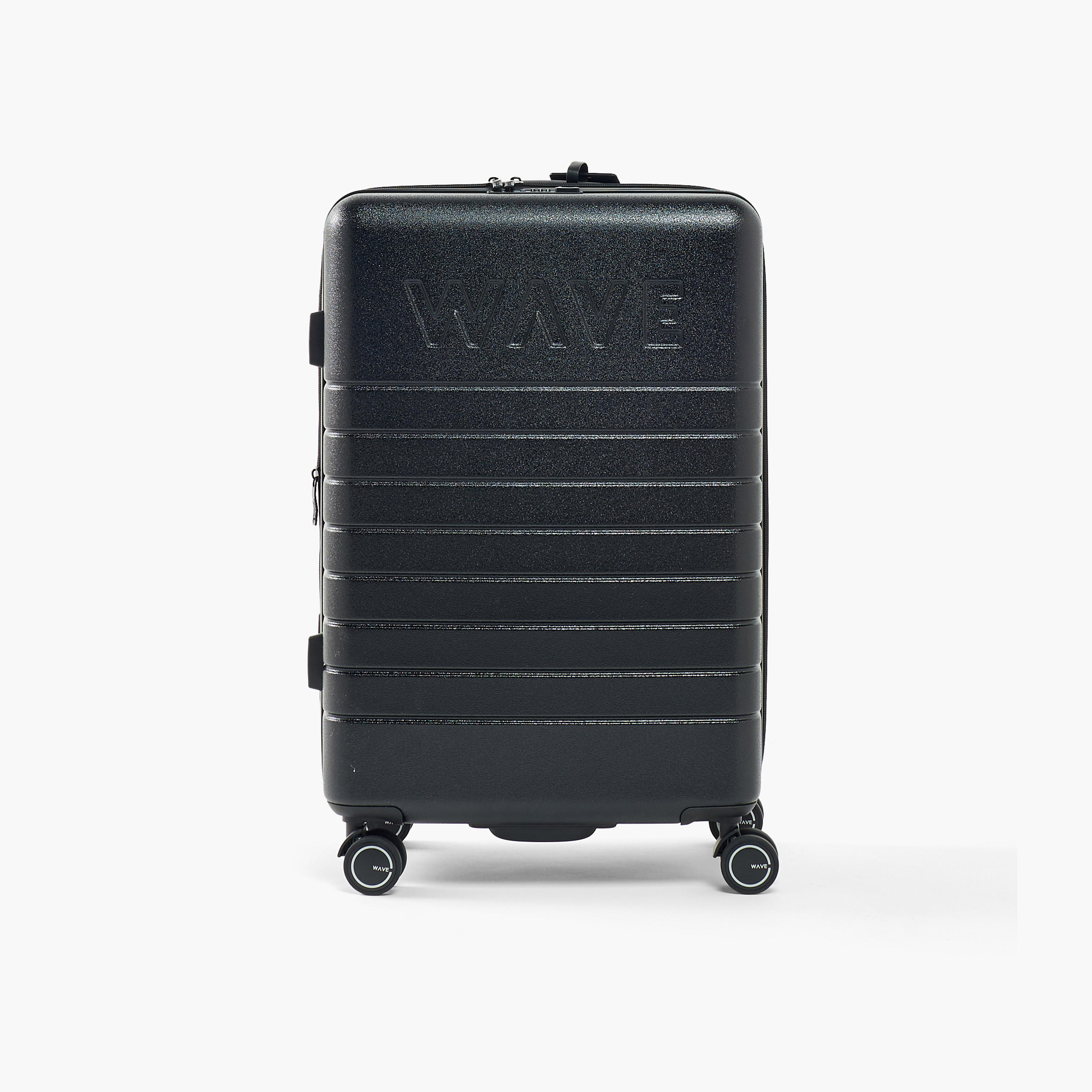WAVE Textured Hardcase Trolley Bag with Retractable Handle-travel-luggagesandbags-luggage-image-2