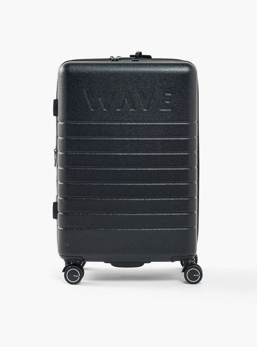WAVE Textured Hardcase Trolley Bag with Retractable Handle-travel-luggagesandbags-luggage-image-2