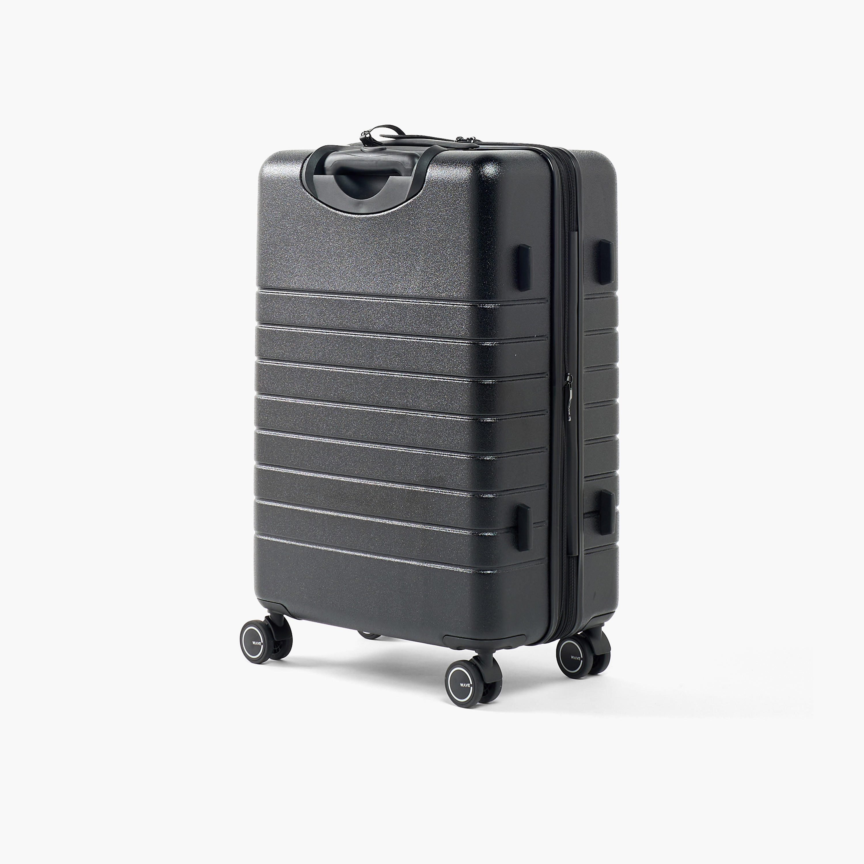 WAVE Textured Hardcase Trolley Bag with Retractable Handle-travel-luggagesandbags-luggage-image-3