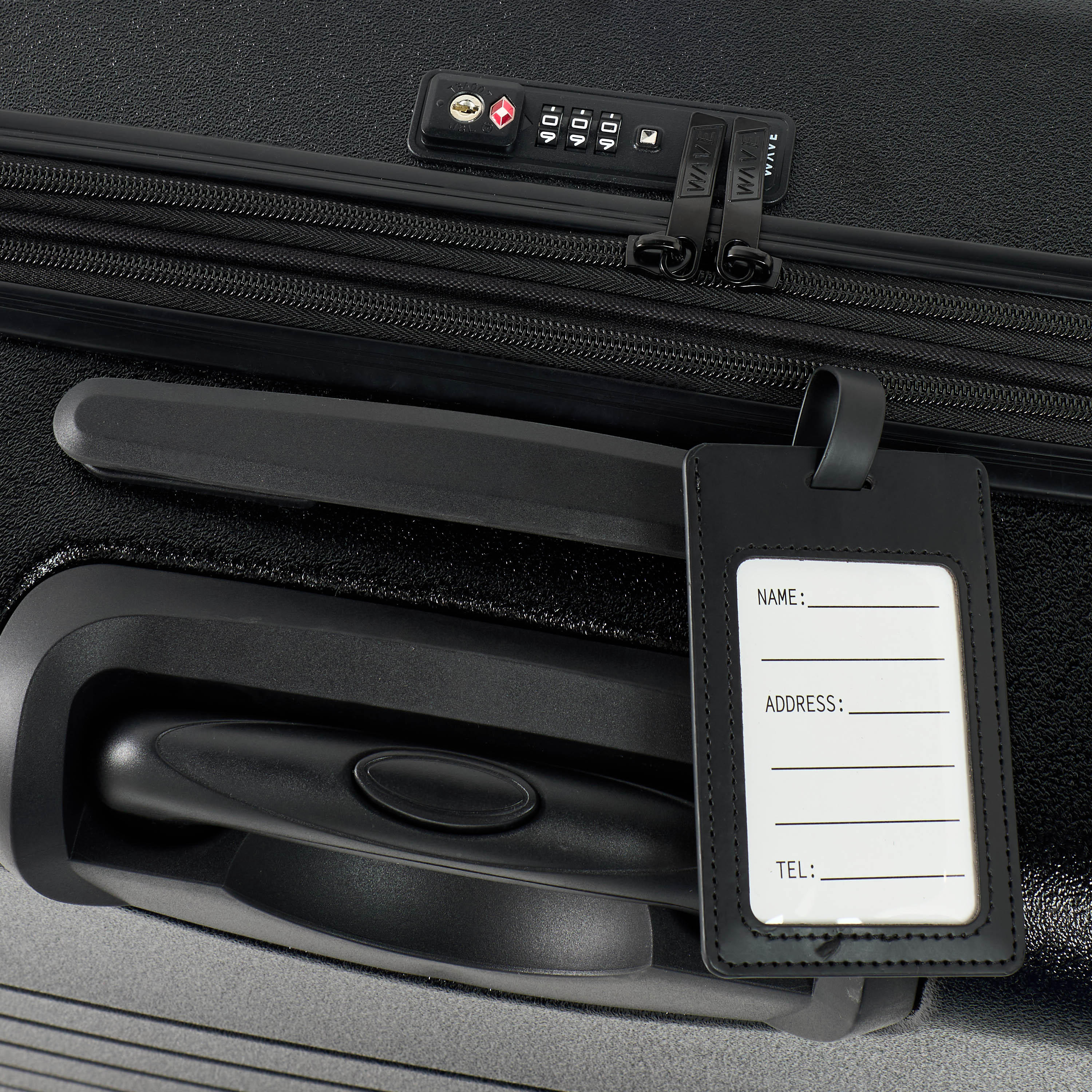 WAVE Textured Hardcase Trolley Bag with Retractable Handle-travel-luggagesandbags-luggage-image-5