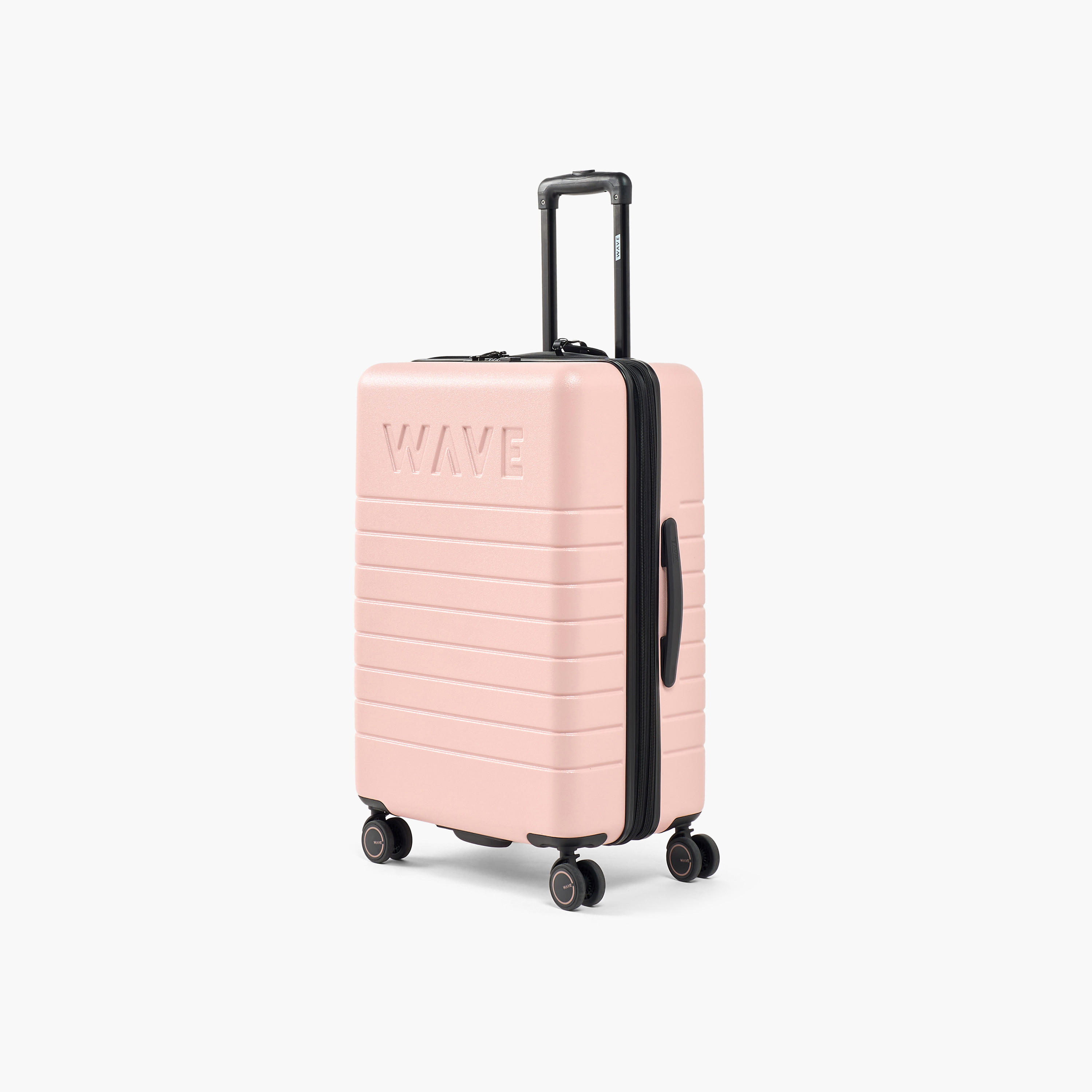 WAVE Textured Hardcase Trolley Bag with Retractable Handle-travel-luggagesandbags-luggage-image-1
