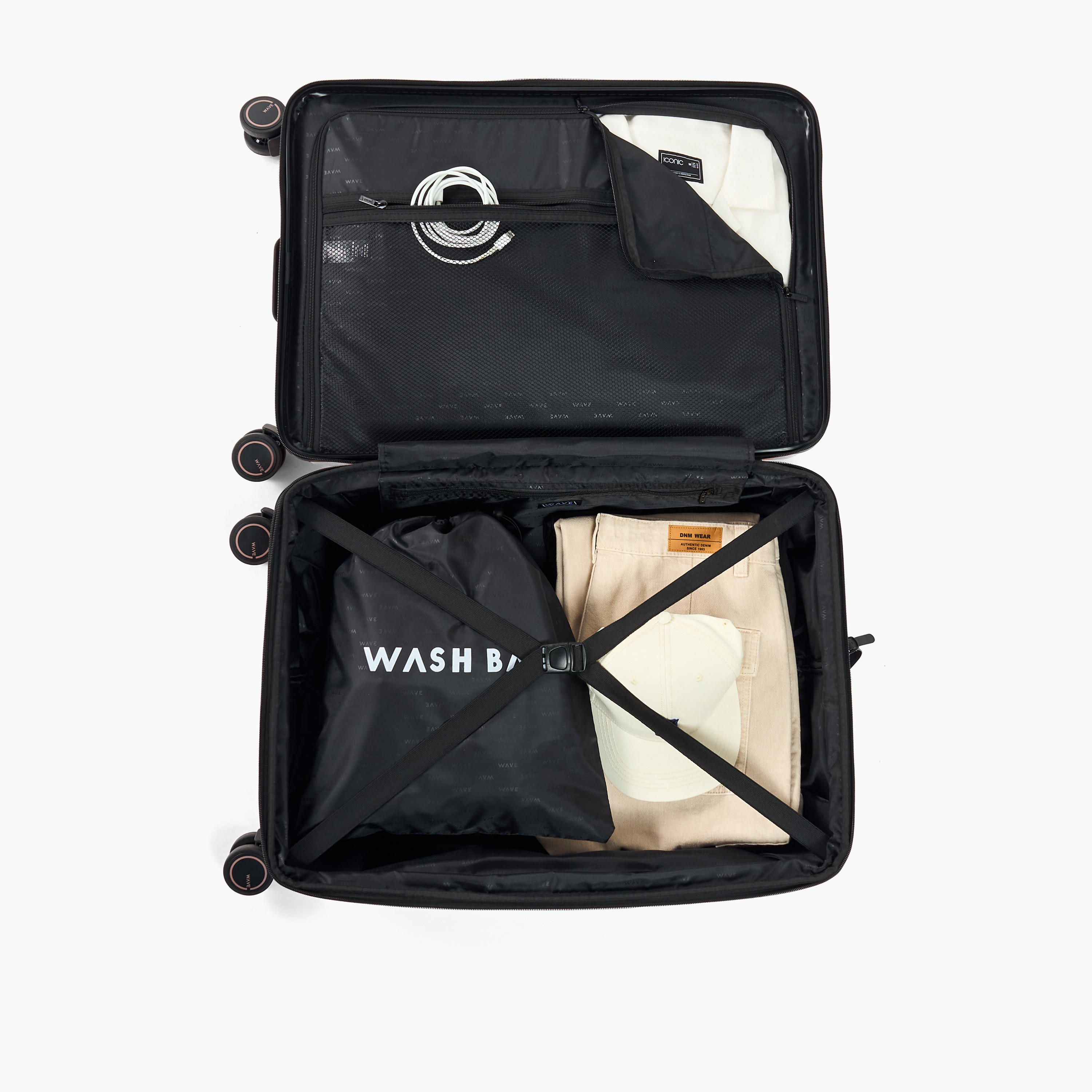 WAVE Textured Hardcase Trolley Bag with Retractable Handle-travel-luggagesandbags-luggage-image-8