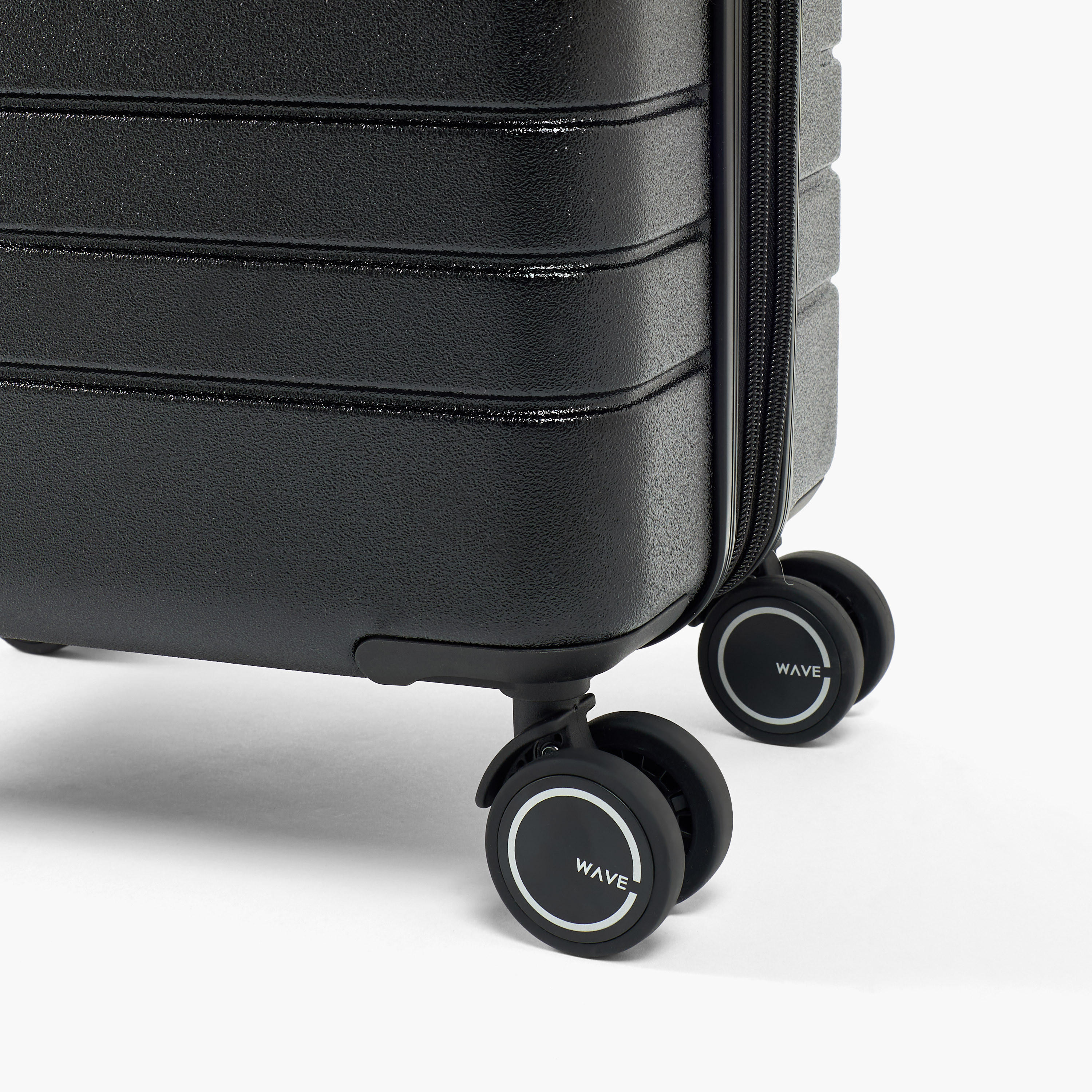 WAVE Textured Hardcase Luggage Trolley with Retractable Handle - 20 inches Cabin Bag-travel-luggagesandbags-luggage-image-7