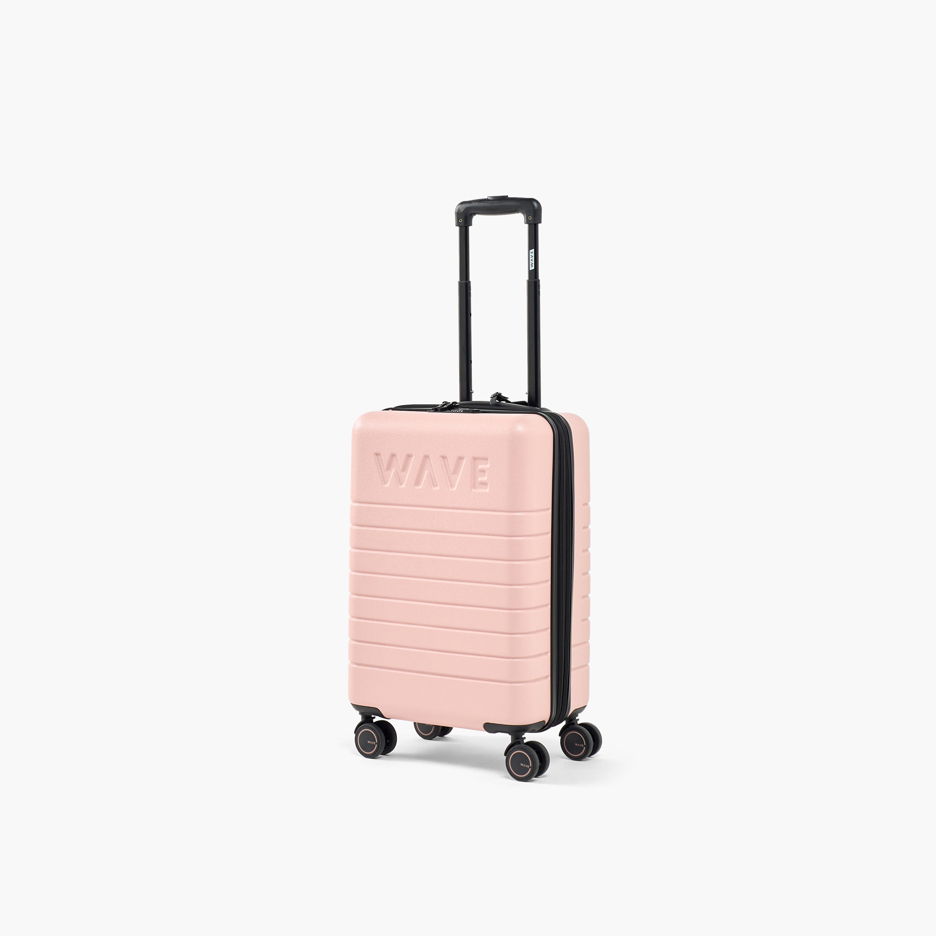 WAVE Textured Hardcase Luggage Trolley with Retractable Handle - 20 inches Cabin Bag-travel-luggagesandbags-luggage-image-1
