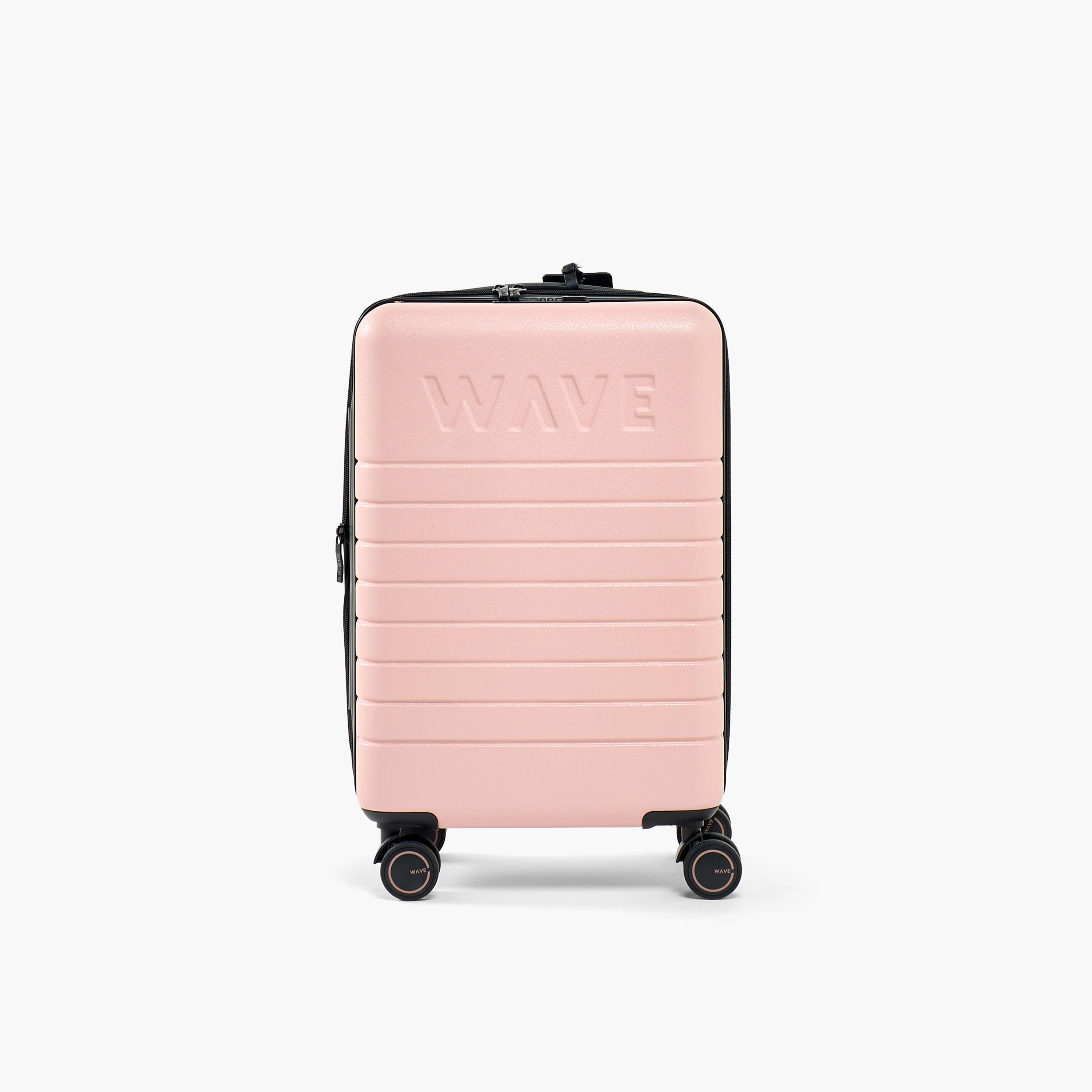 WAVE Textured Hardcase Luggage Trolley with Retractable Handle - 20 inches Cabin Bag-travel-luggagesandbags-luggage-image-2