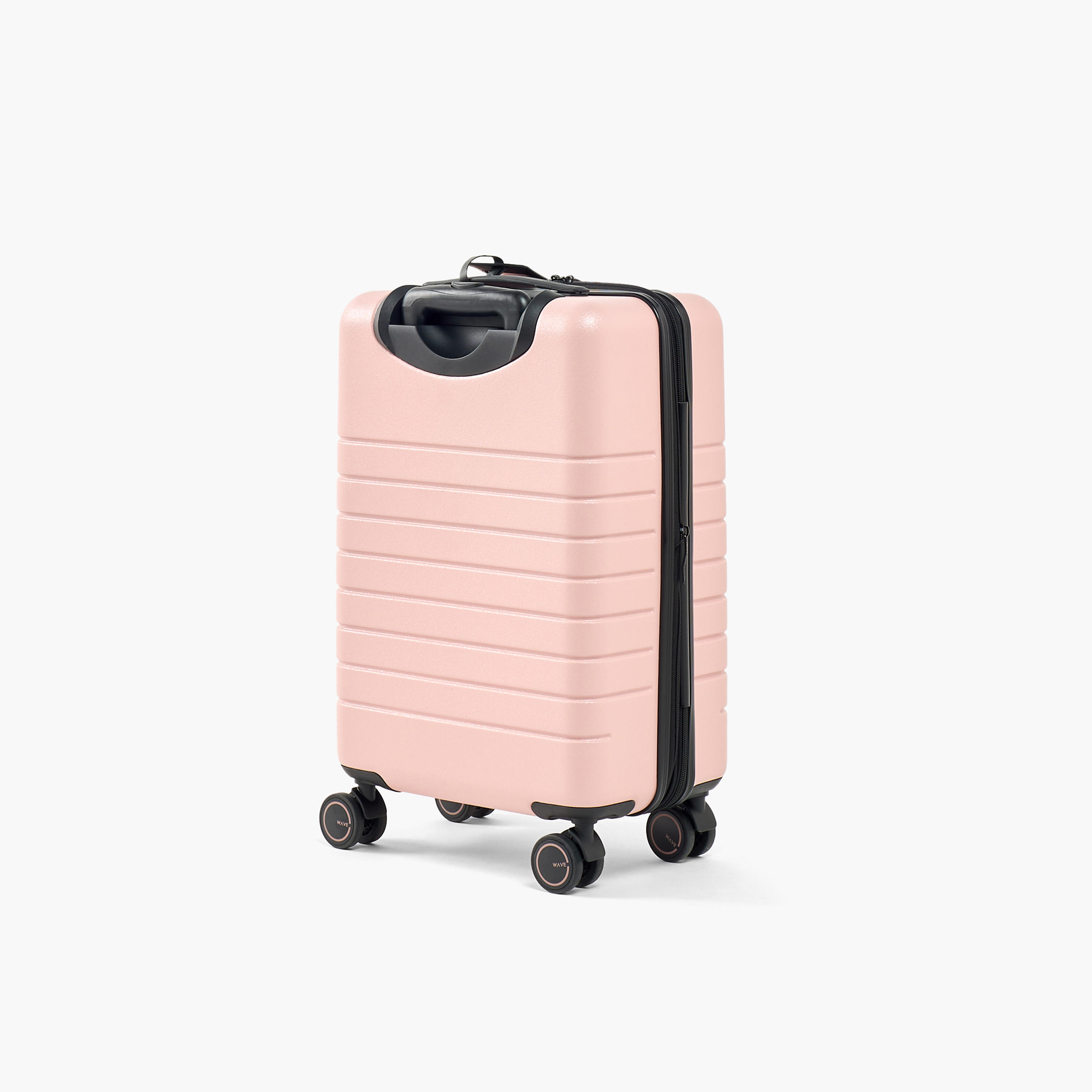 WAVE Textured Hardcase Luggage Trolley with Retractable Handle - 20 inches Cabin Bag-travel-luggagesandbags-luggage-image-3