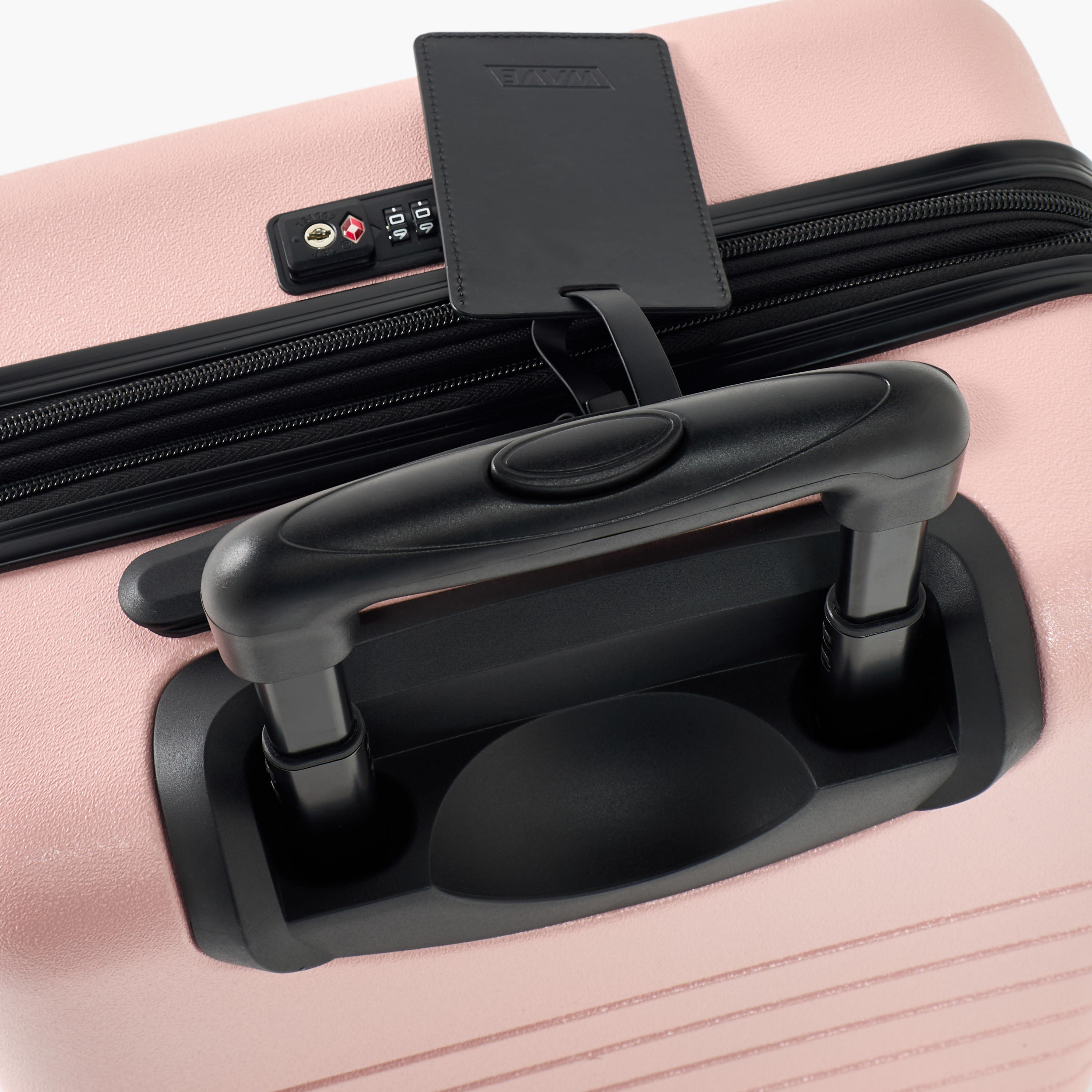 WAVE Textured Hardcase Luggage Trolley with Retractable Handle - 20 inches Cabin Bag-travel-luggagesandbags-luggage-image-6