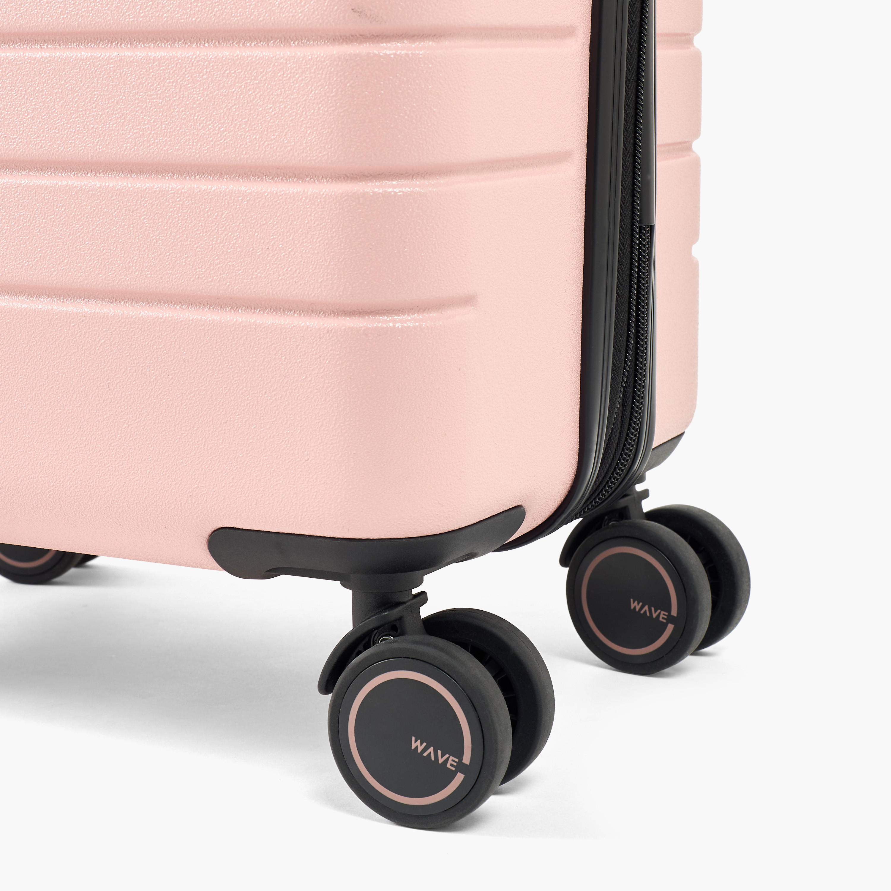 WAVE Textured Hardcase Luggage Trolley with Retractable Handle - 20 inches Cabin Bag-travel-luggagesandbags-luggage-image-7