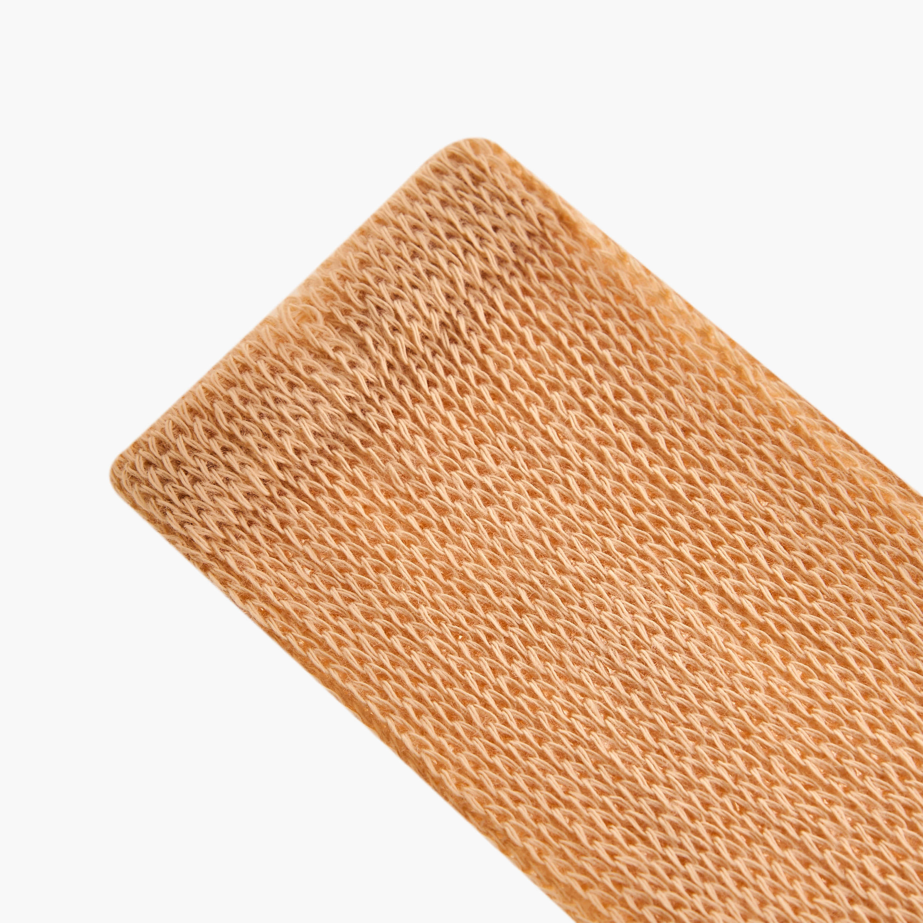 Le Confort Textured Non Terry Crew Length Socks - Set of 3-women-socksandstockings-image-3