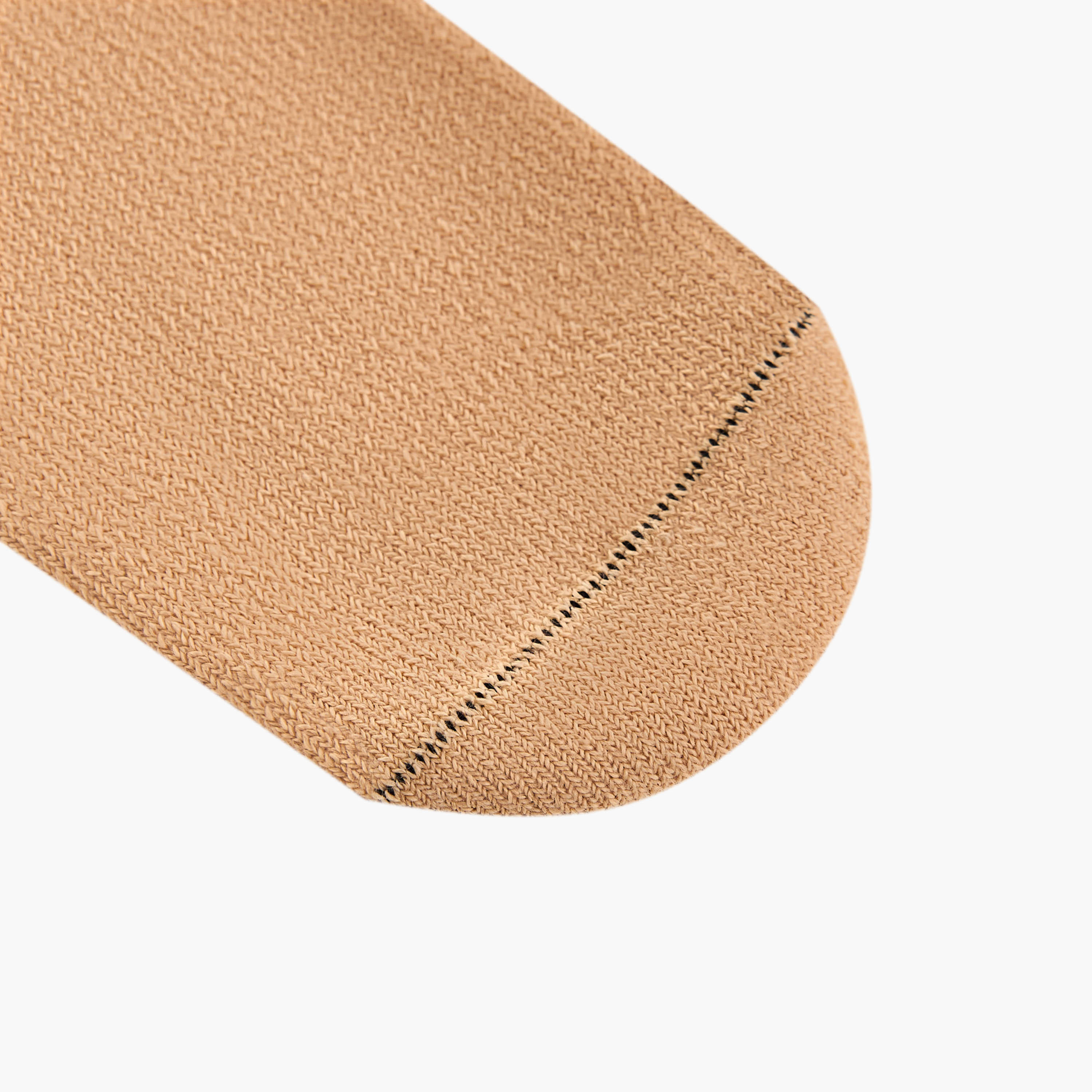 Le Confort Textured Non Terry Crew Length Socks - Set of 3-women-socksandstockings-image-5