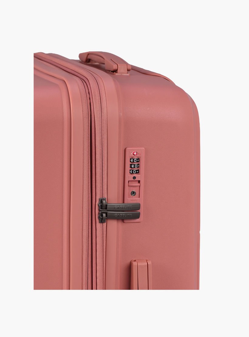 شنطة ترولي صلبة بملمس بارز ومقبض قابل للسحب من كيسلايت - 28 بوصة للسفر بالطائرة-travel-luggagesandbags-luggage-image-8