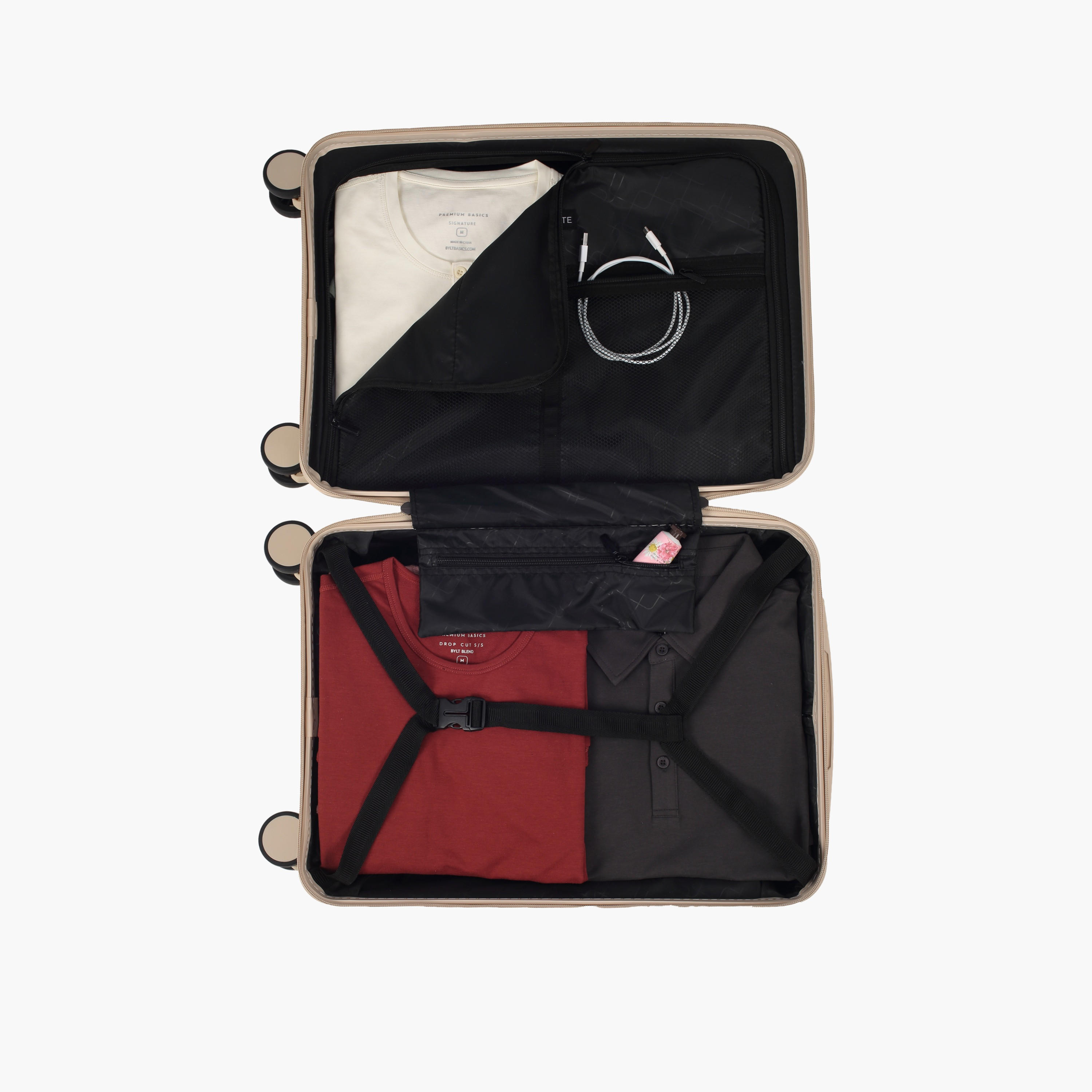 شنطة ترولي صلبة بارزة الملمس بمقبض قابل للسحب من كيسلايت - 20 بوصة للطائرة-travel-luggagesandbags-luggage-image-11