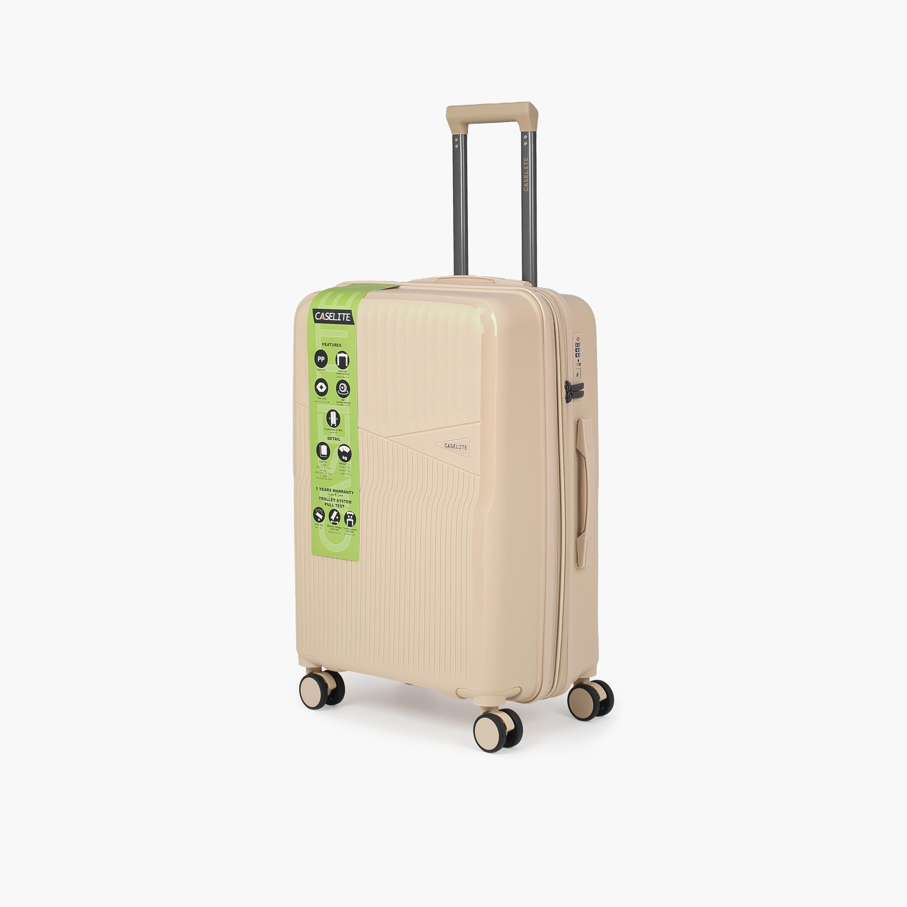 شنطة ترولي صلبة بارزة الملمس بمقبض قابل للسحب من كيسلايت - 20 بوصة للطائرة-travel-luggagesandbags-luggage-image-13
