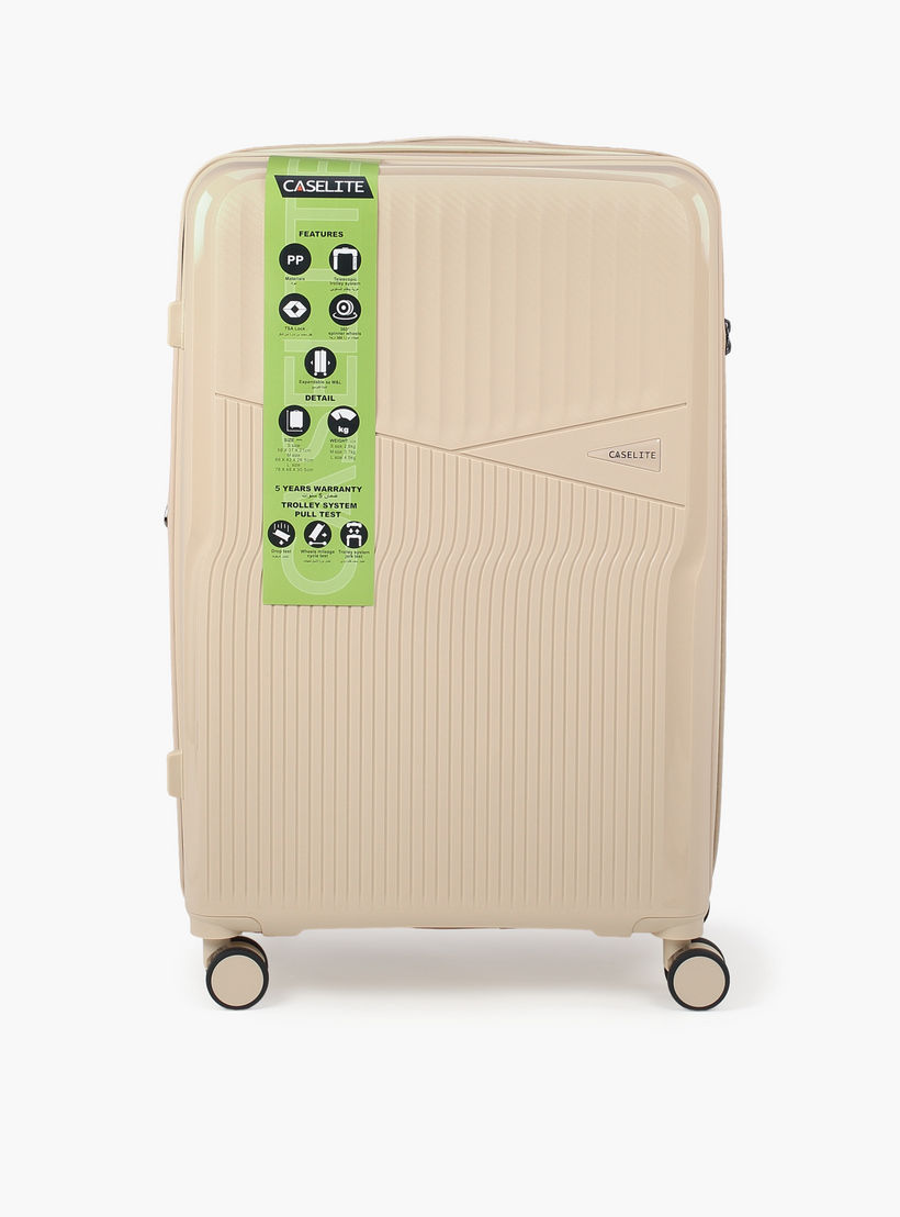 شنطة ترولي صلبة بارزة الملمس بمقبض قابل للسحب من كيسلايت - 20 بوصة للطائرة-travel-luggagesandbags-luggage-image-3